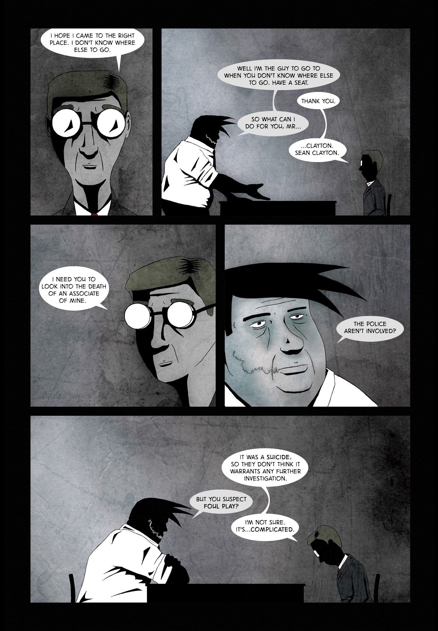 Read online It Looks Back comic -  Issue #1 - 5