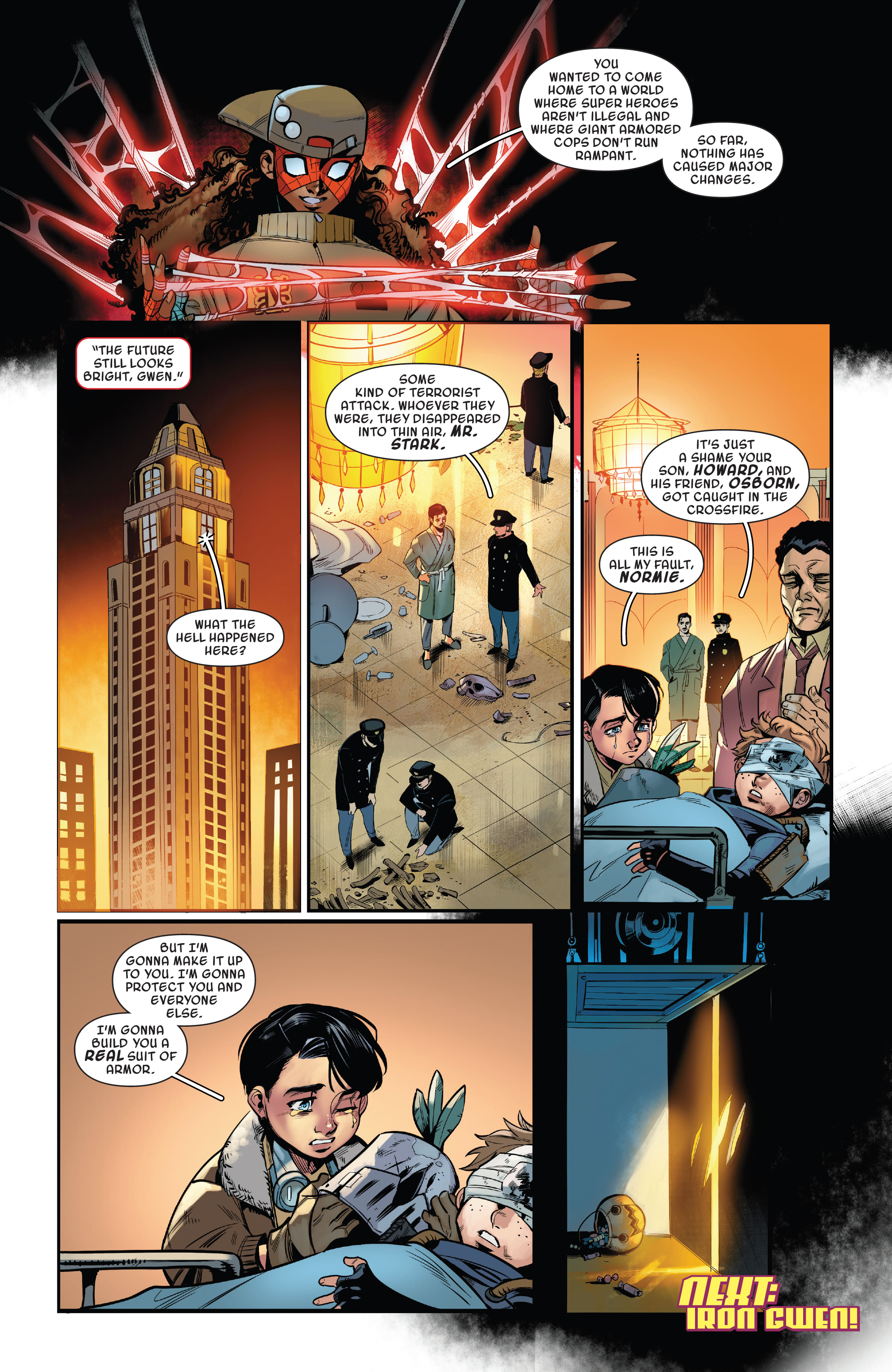 Read online Spider-Gwen: Gwenverse comic -  Issue #2 - 22