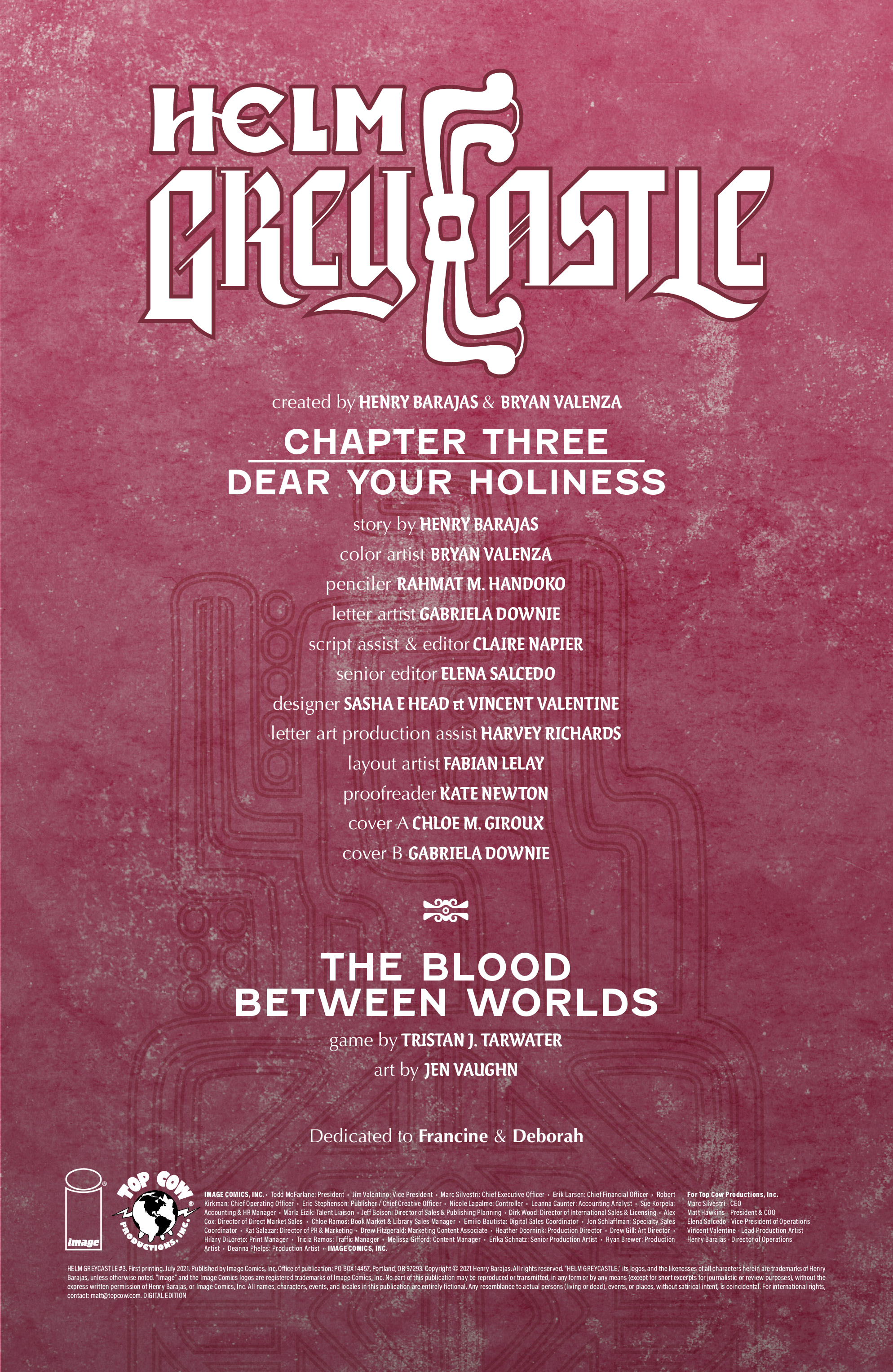 Read online Helm Greycastle comic -  Issue #3 - 3