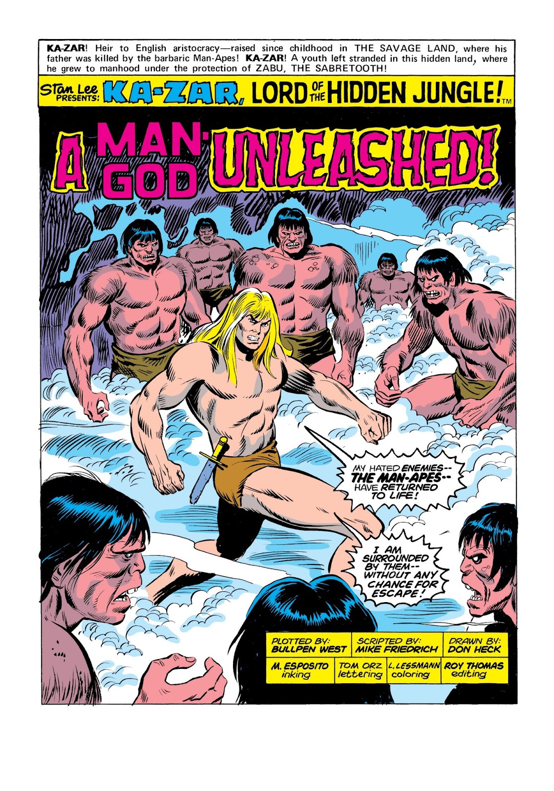 Marvel Masterworks: Ka-Zar issue TPB 2 - Page 274