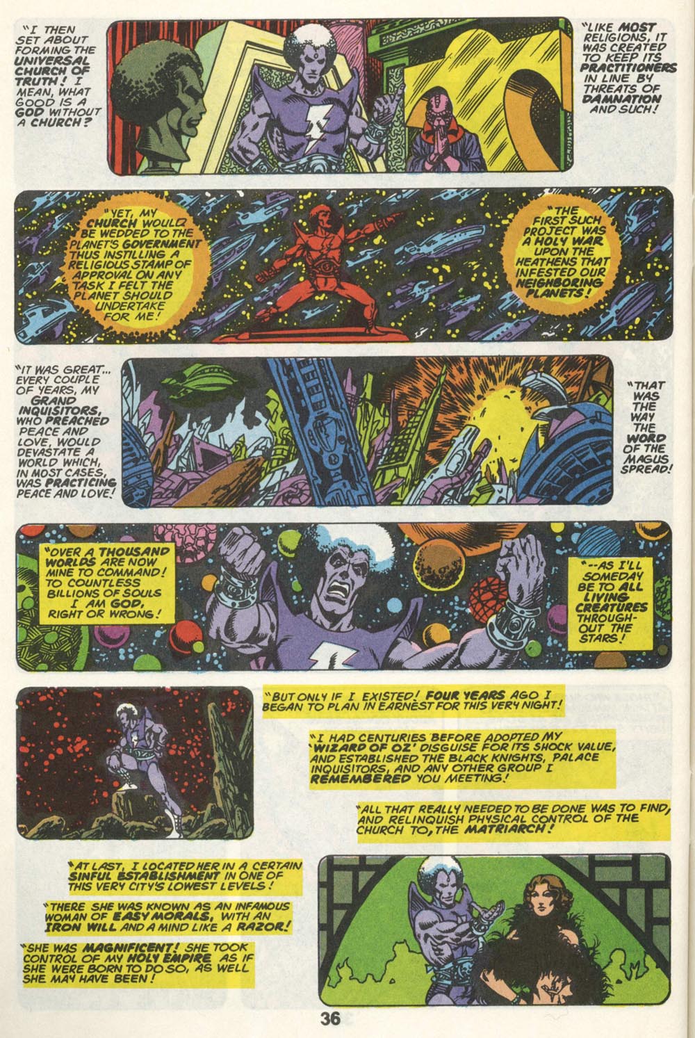 Read online Warlock (1982) comic -  Issue #2 - 37