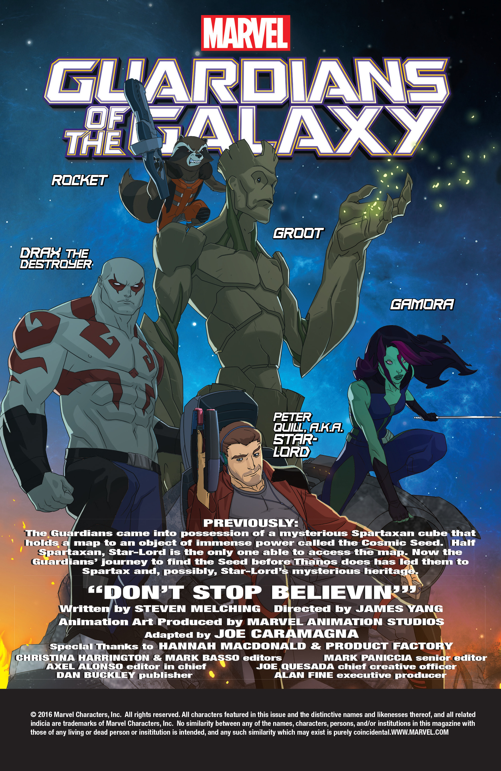 Read online Marvel Universe Guardians of the Galaxy [II] comic -  Issue #14 - 2