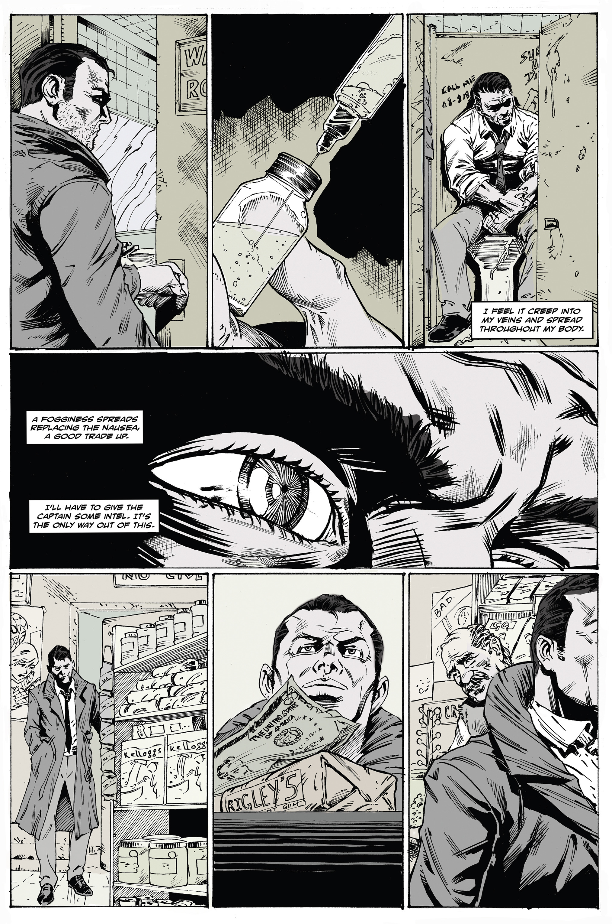 Read online Moros: A Hard Boiled Hero comic -  Issue #2 - 7