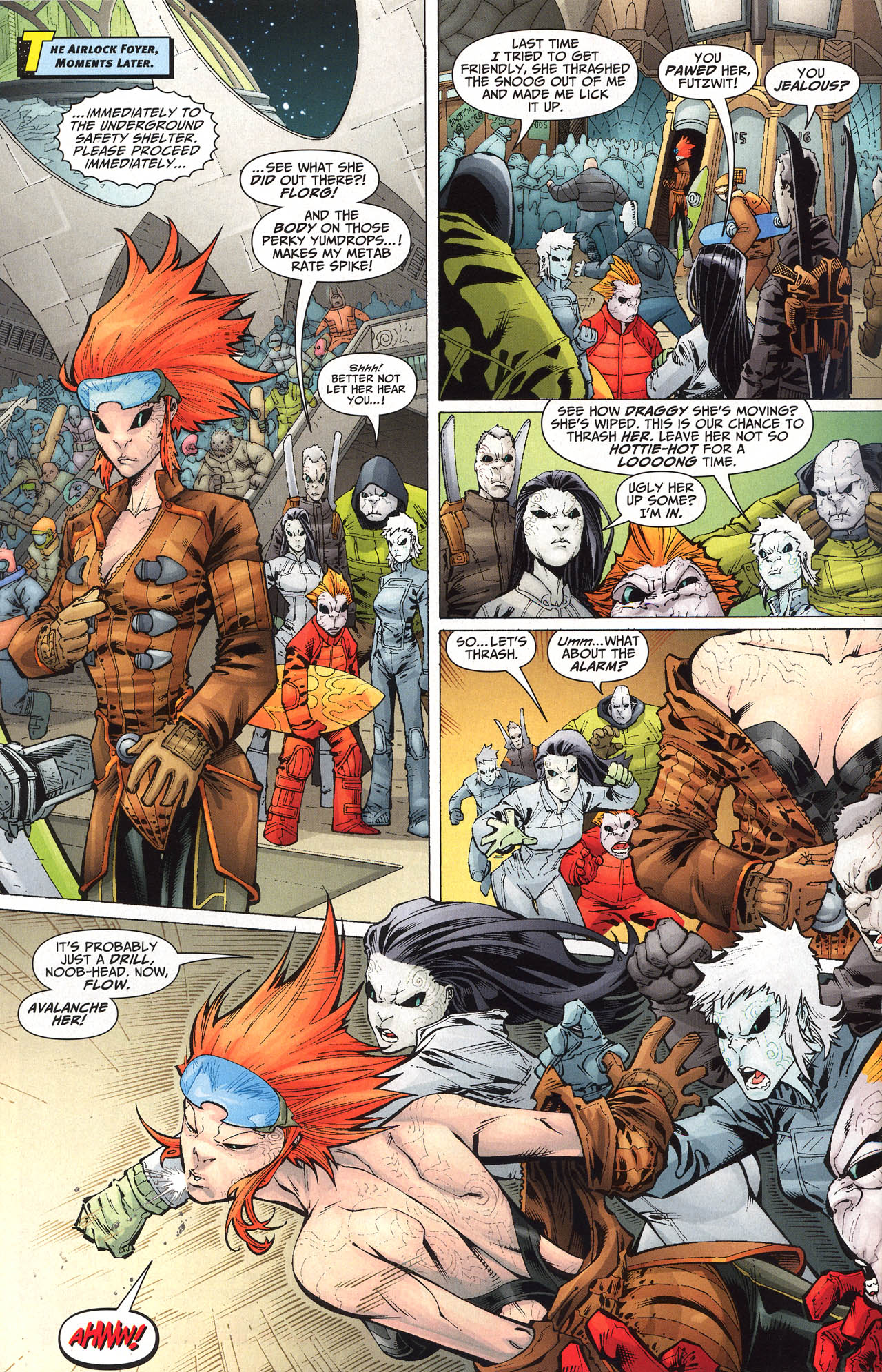 Read online Legion of Super-Heroes (2005) comic -  Issue #37 - 11