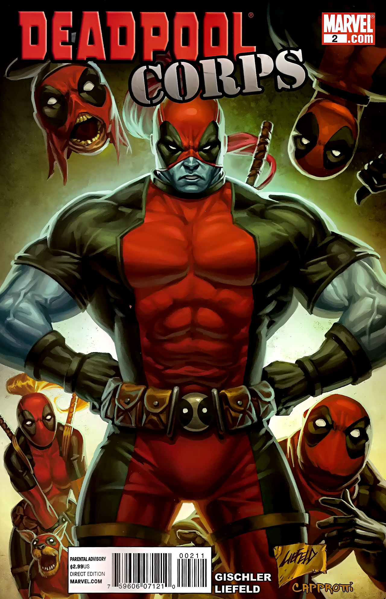 Read online Deadpool Corps (2010) comic -  Issue #2 - 1