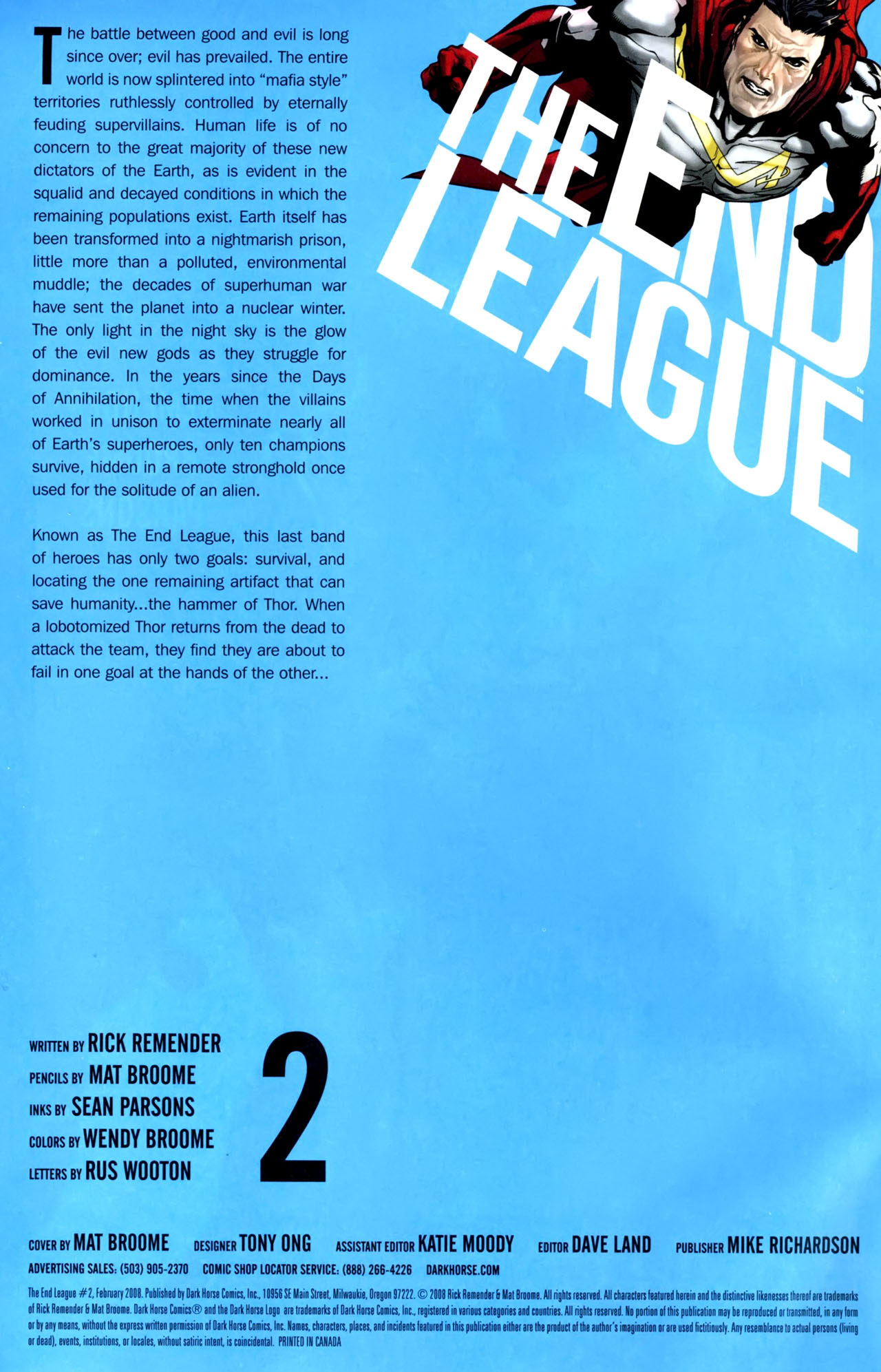 Read online The End League comic -  Issue #2 - 2