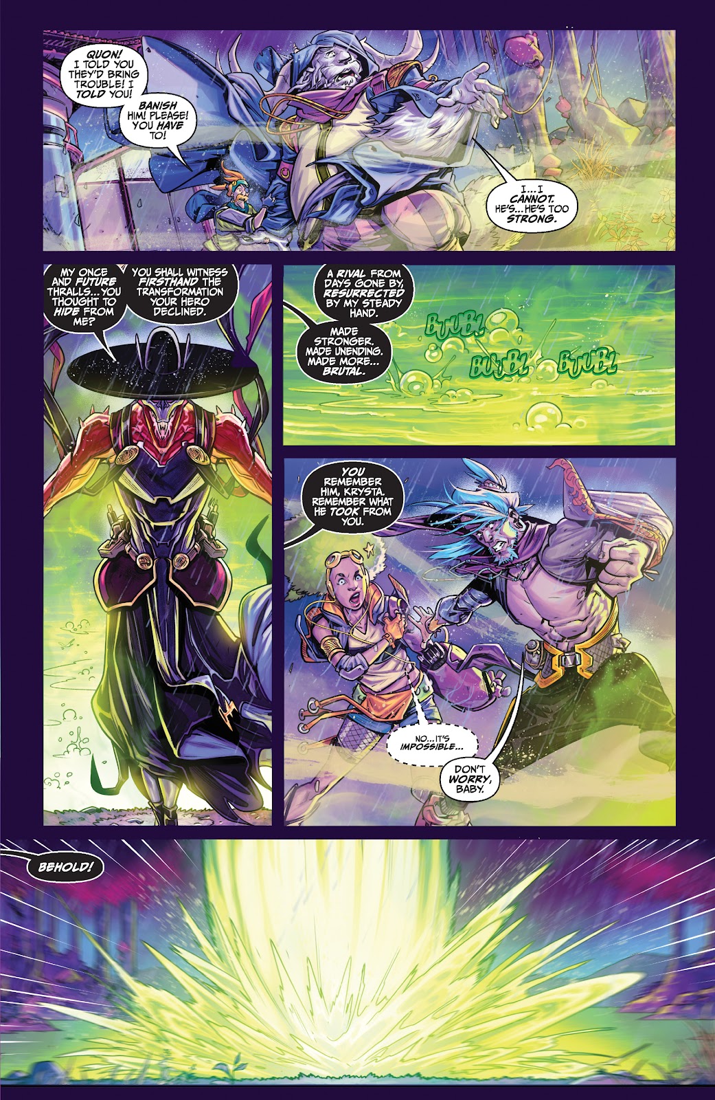 No One Left To Fight issue 4 - Page 21