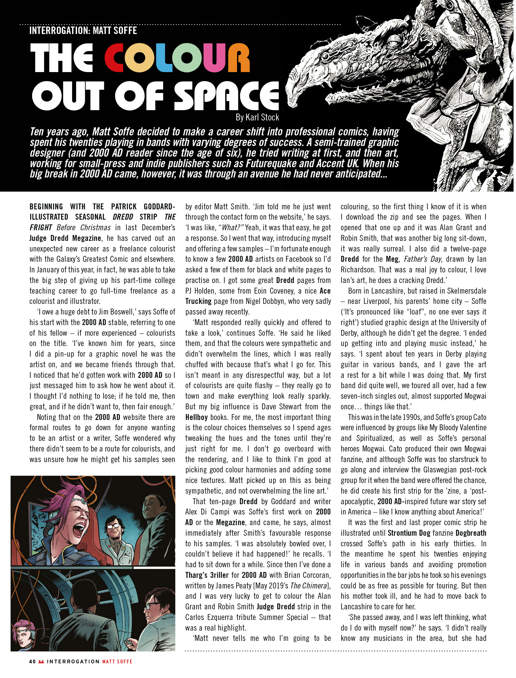Read online Judge Dredd Megazine (Vol. 5) comic -  Issue #416 - 40