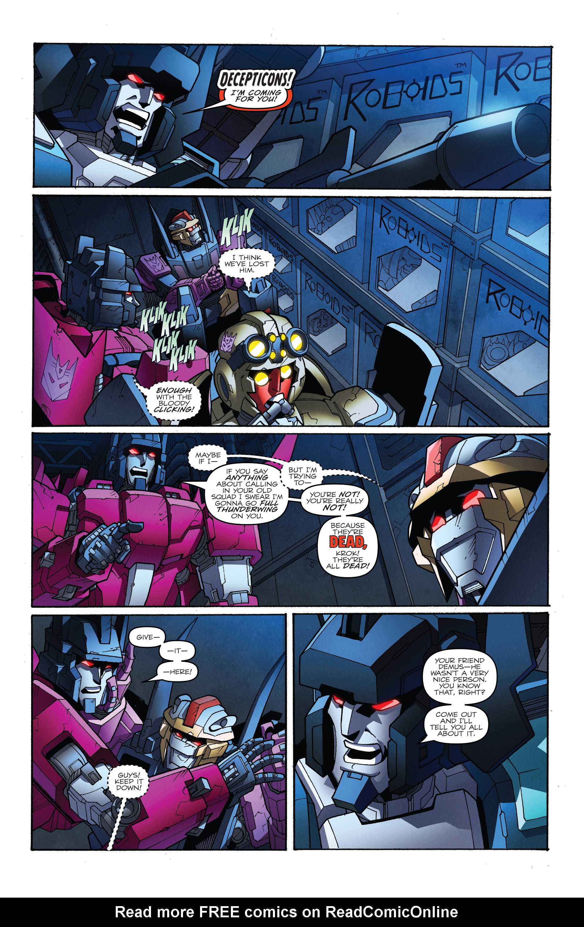 Read online The Transformers: More Than Meets The Eye comic -  Issue #46 - 9