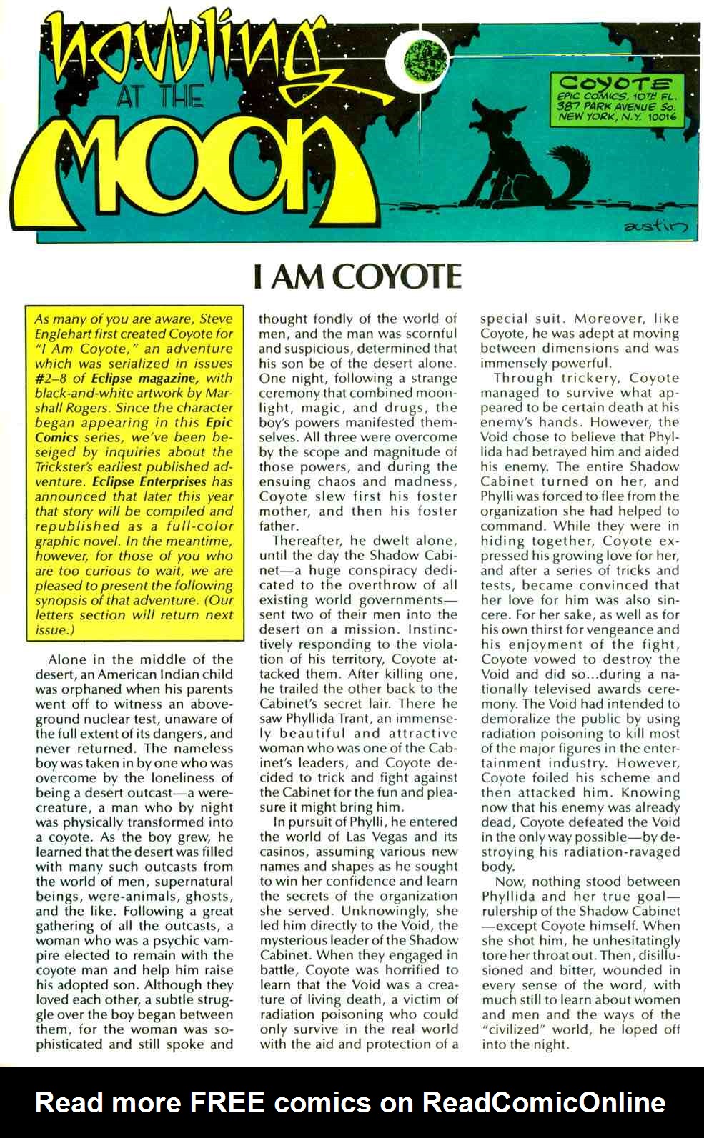 Read online Coyote comic -  Issue #7 - 35