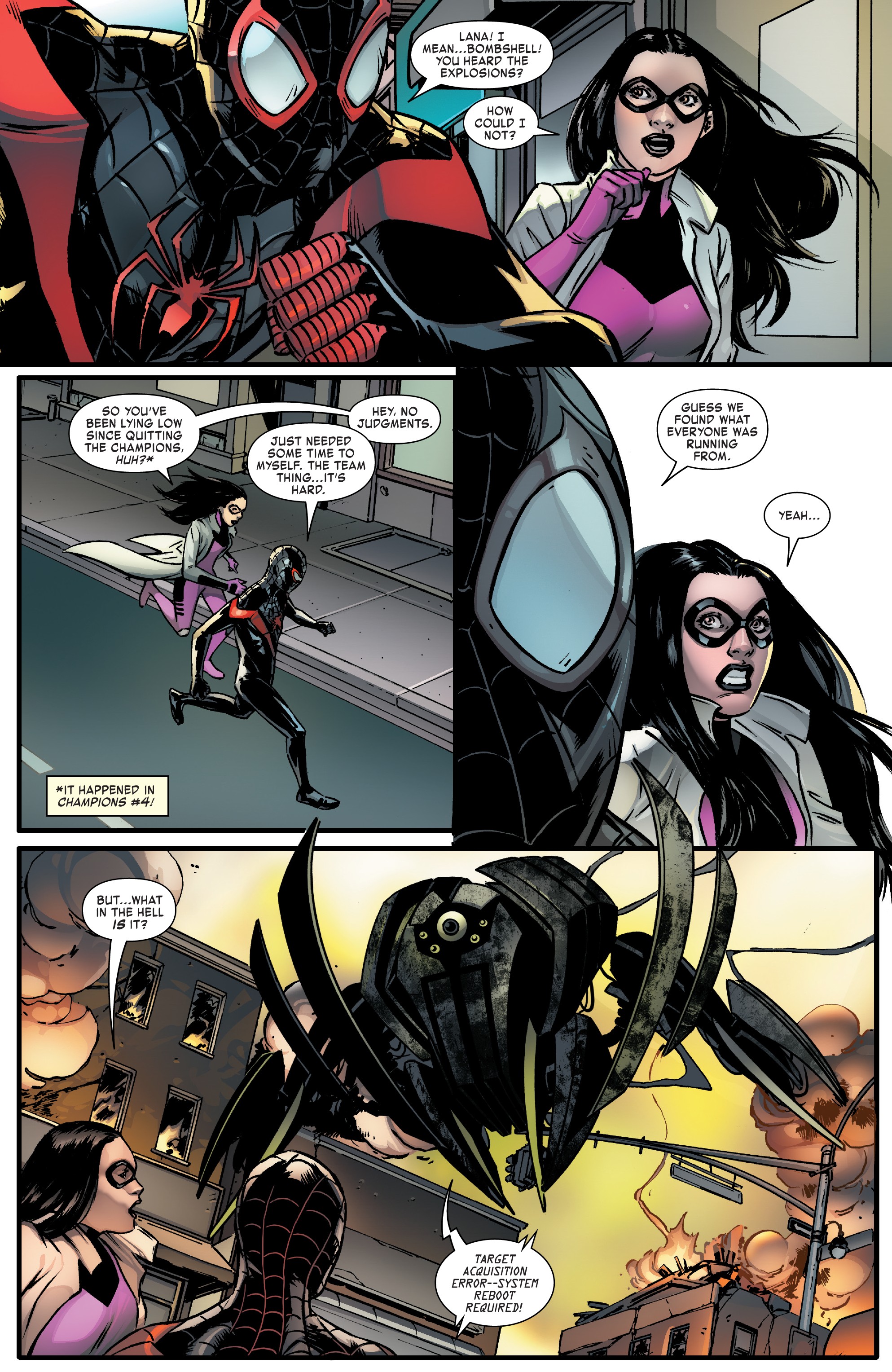 Read online Miles Morales: Spider-Man comic -  Issue #7 - 9