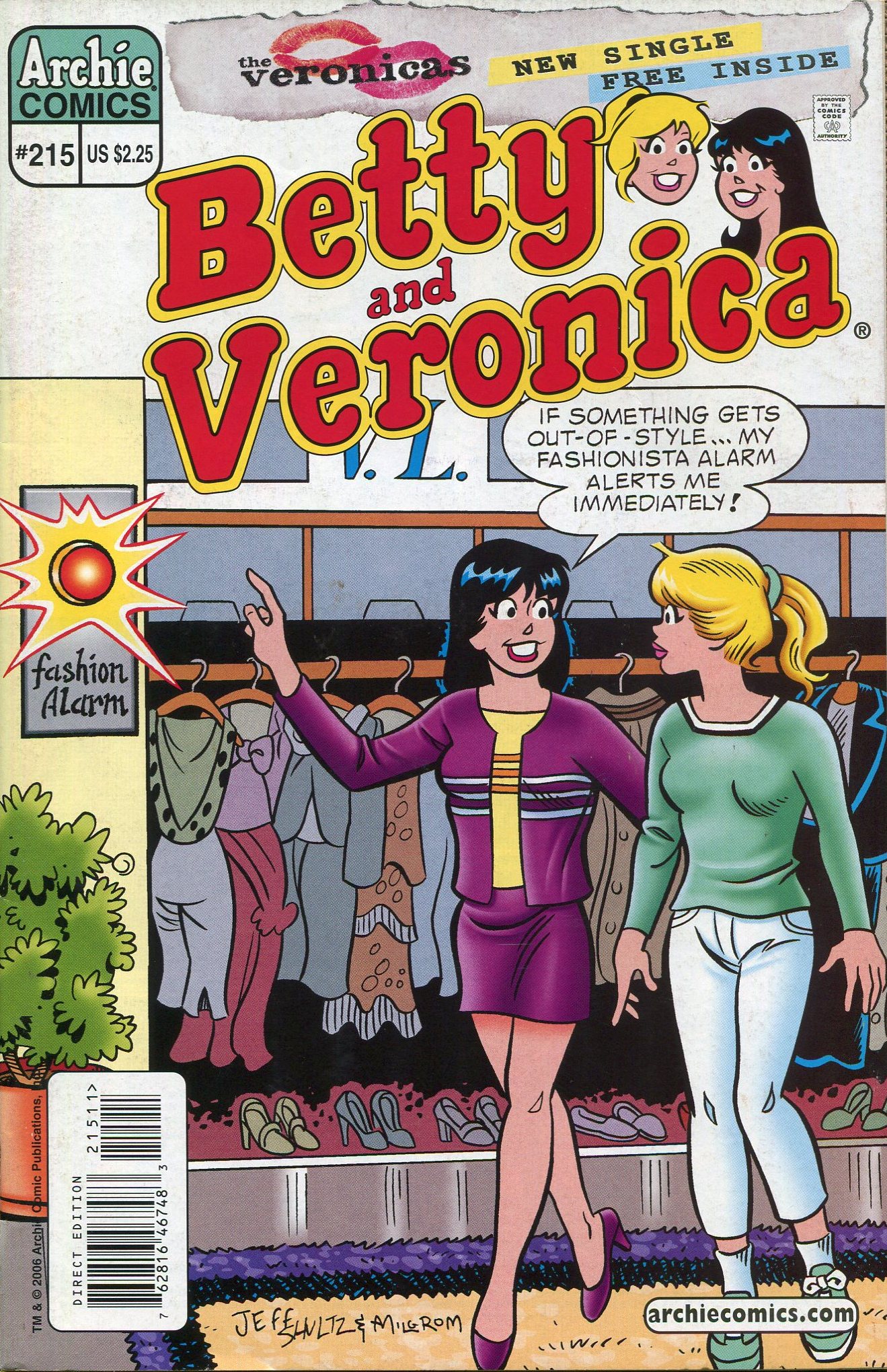 Read online Betty and Veronica (1987) comic -  Issue #215 - 1