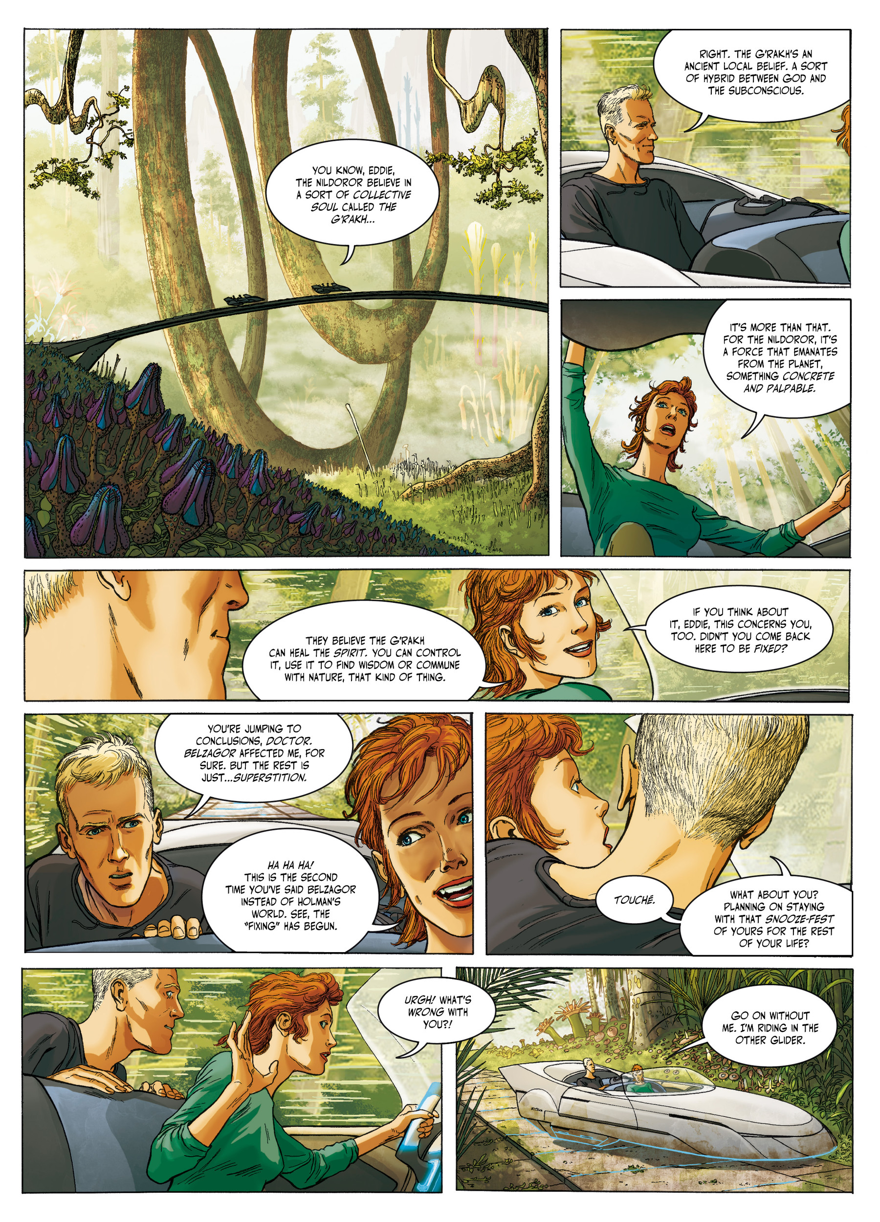 Read online Robert Silverberg's COLONIES comic -  Issue #1 - 35