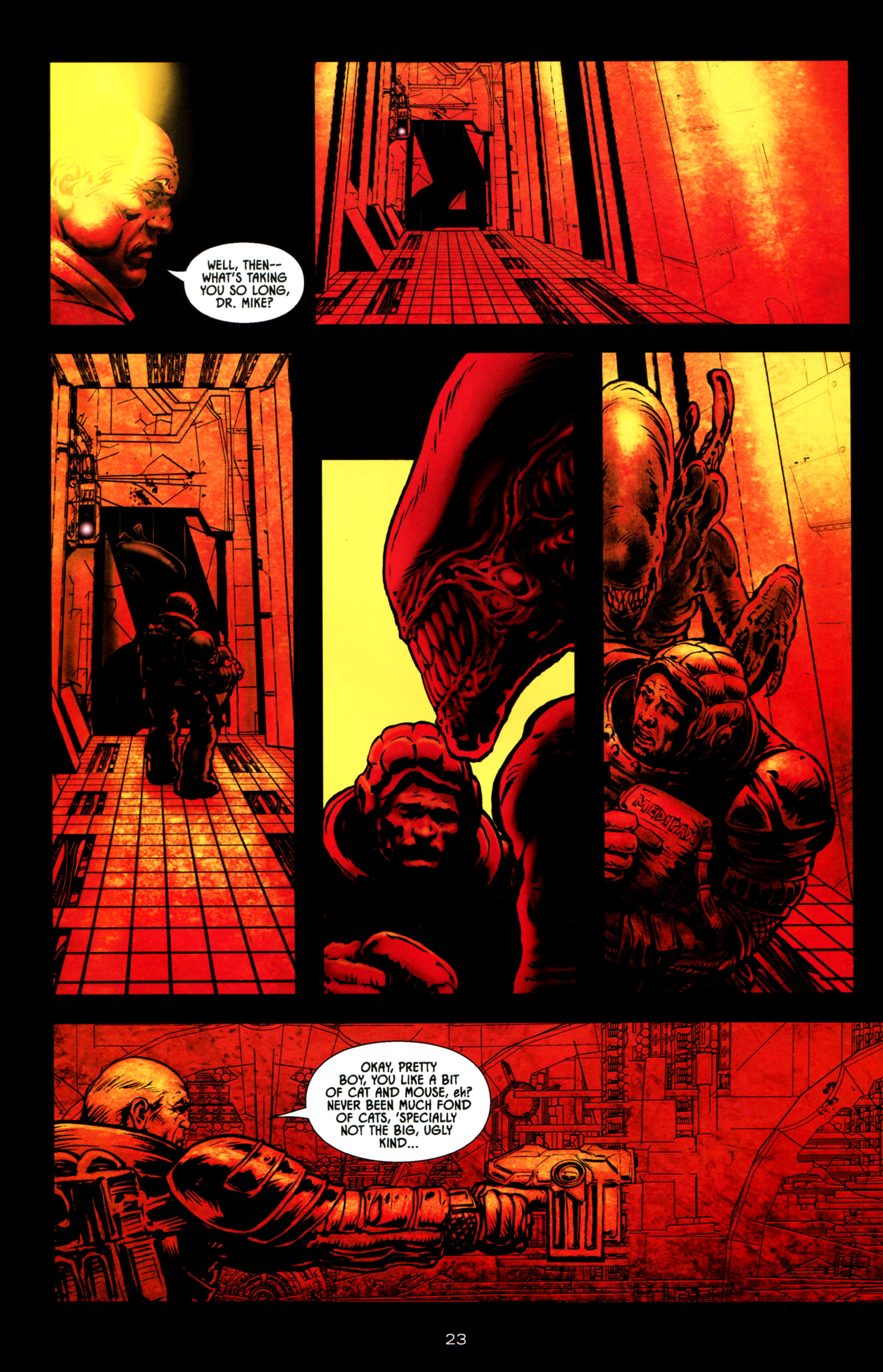 Read online Aliens: Fast Track to Heaven comic -  Issue # Full - 24