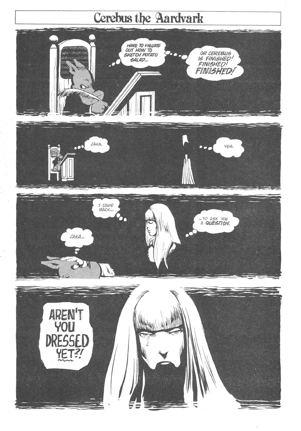 Read online Cerebus comic -  Issue #38 - 3