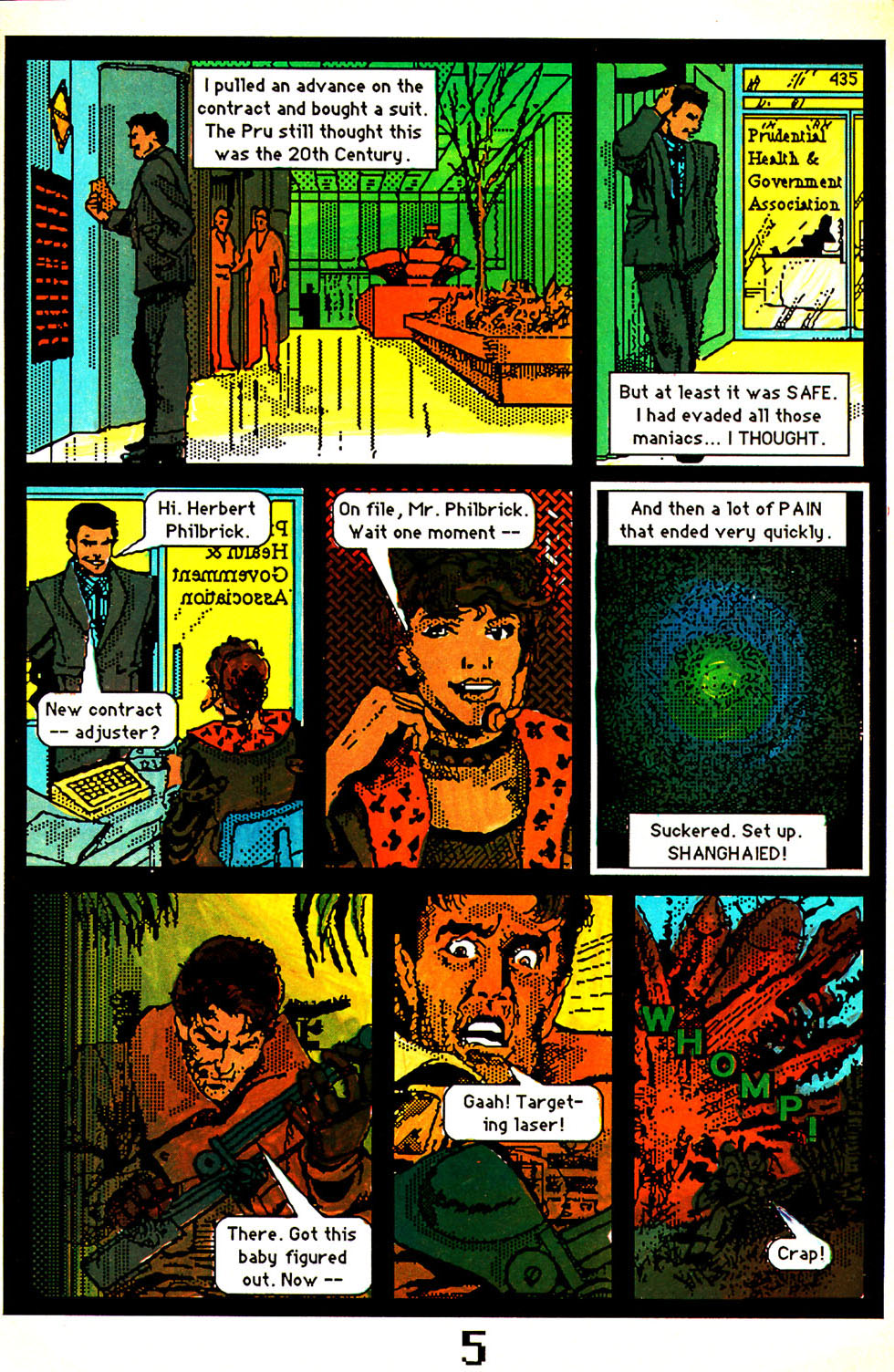 Read online Shatter comic -  Issue #5 - 7