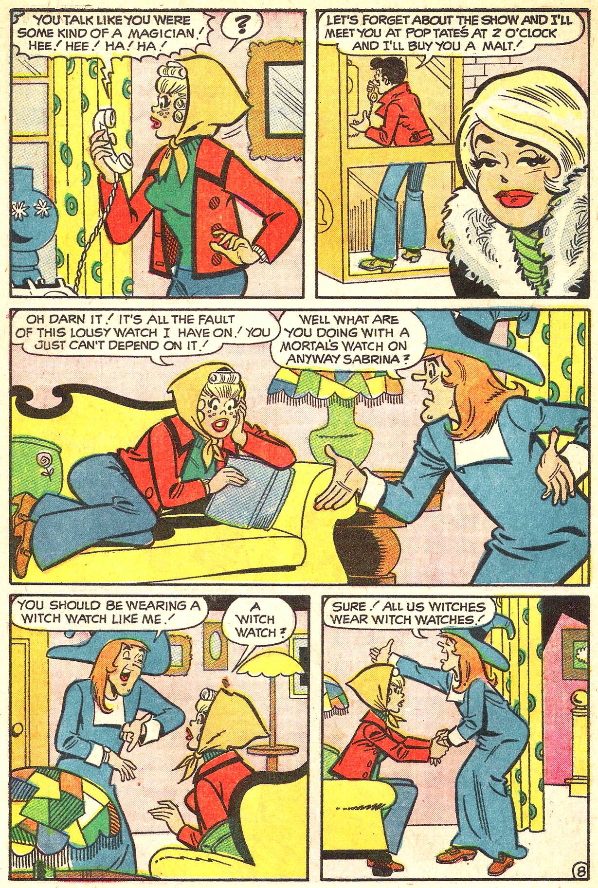 Read online Sabrina The Teenage Witch (1971) comic -  Issue #6 - 22