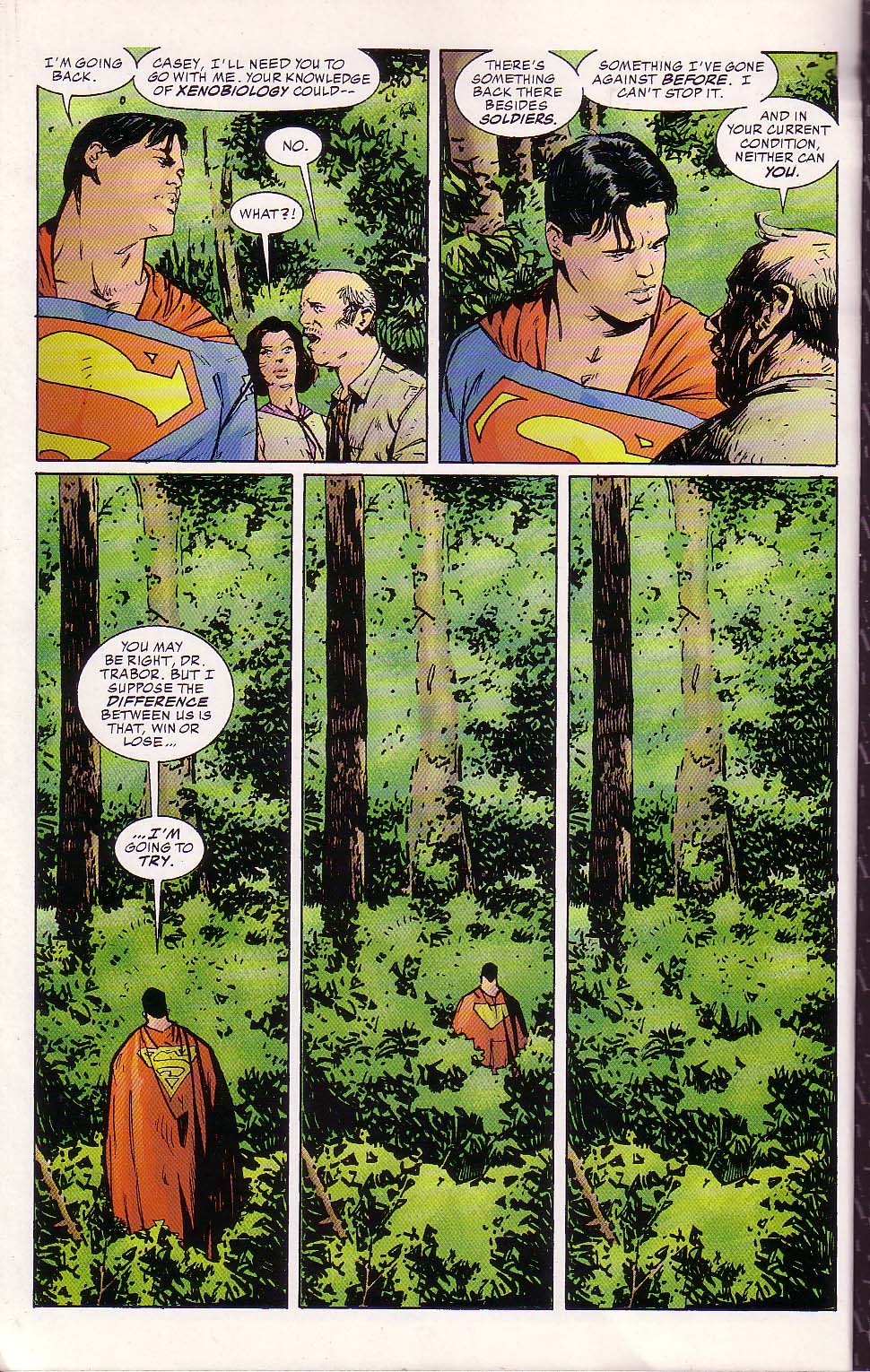 Read online Superman vs. Predator comic -  Issue #2 - 50