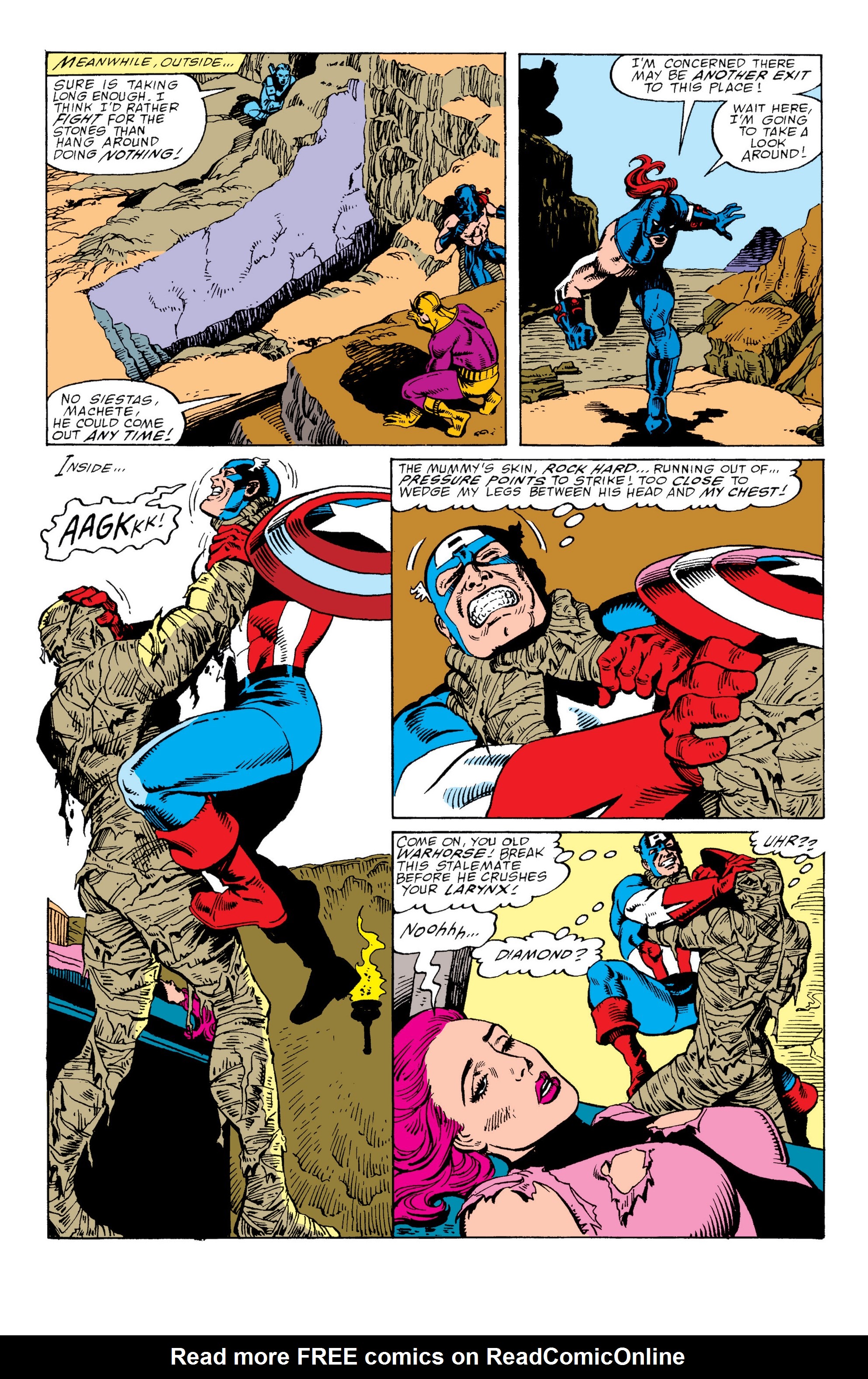 Read online Captain America Epic Collection comic -  Issue # TPB The Bloodstone Hunt (Part 3) - 45