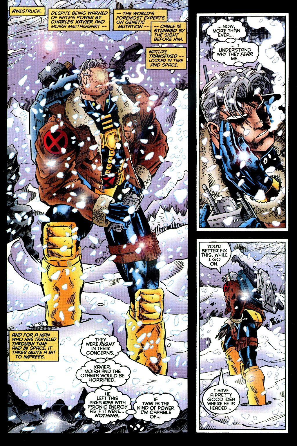 Read online Cable (1993) comic -  Issue #30 - 11