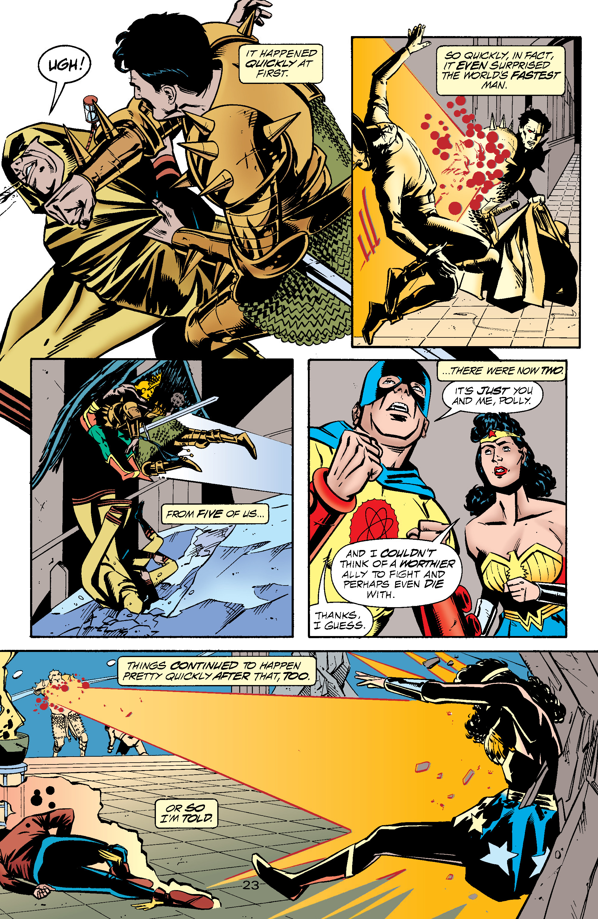 Read online All Star Comics (1999) comic -  Issue #2 - 22