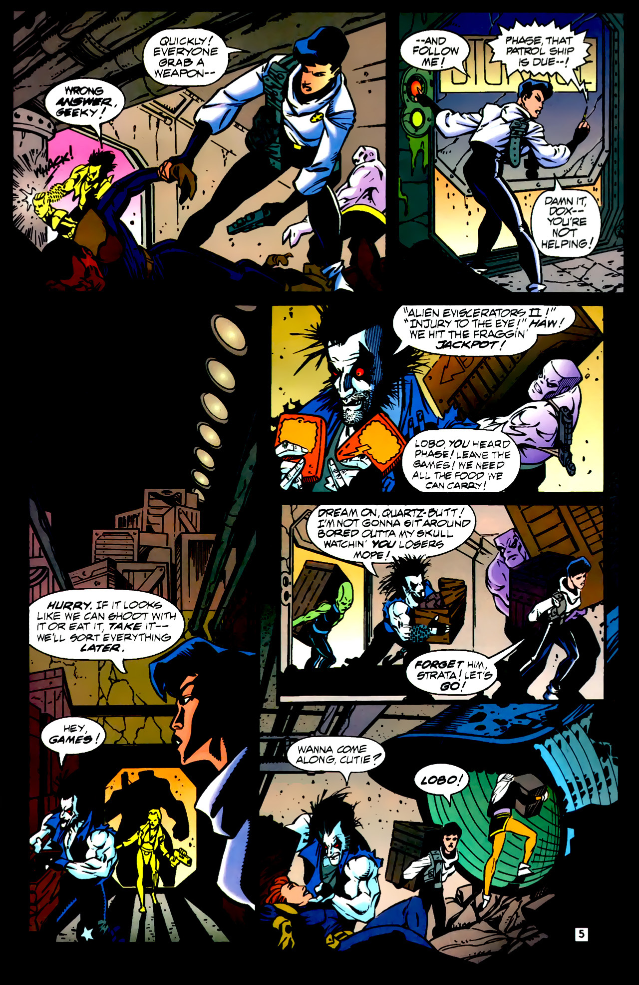 Read online R.E.B.E.L.S. '94 comic -  Issue #0 - 5