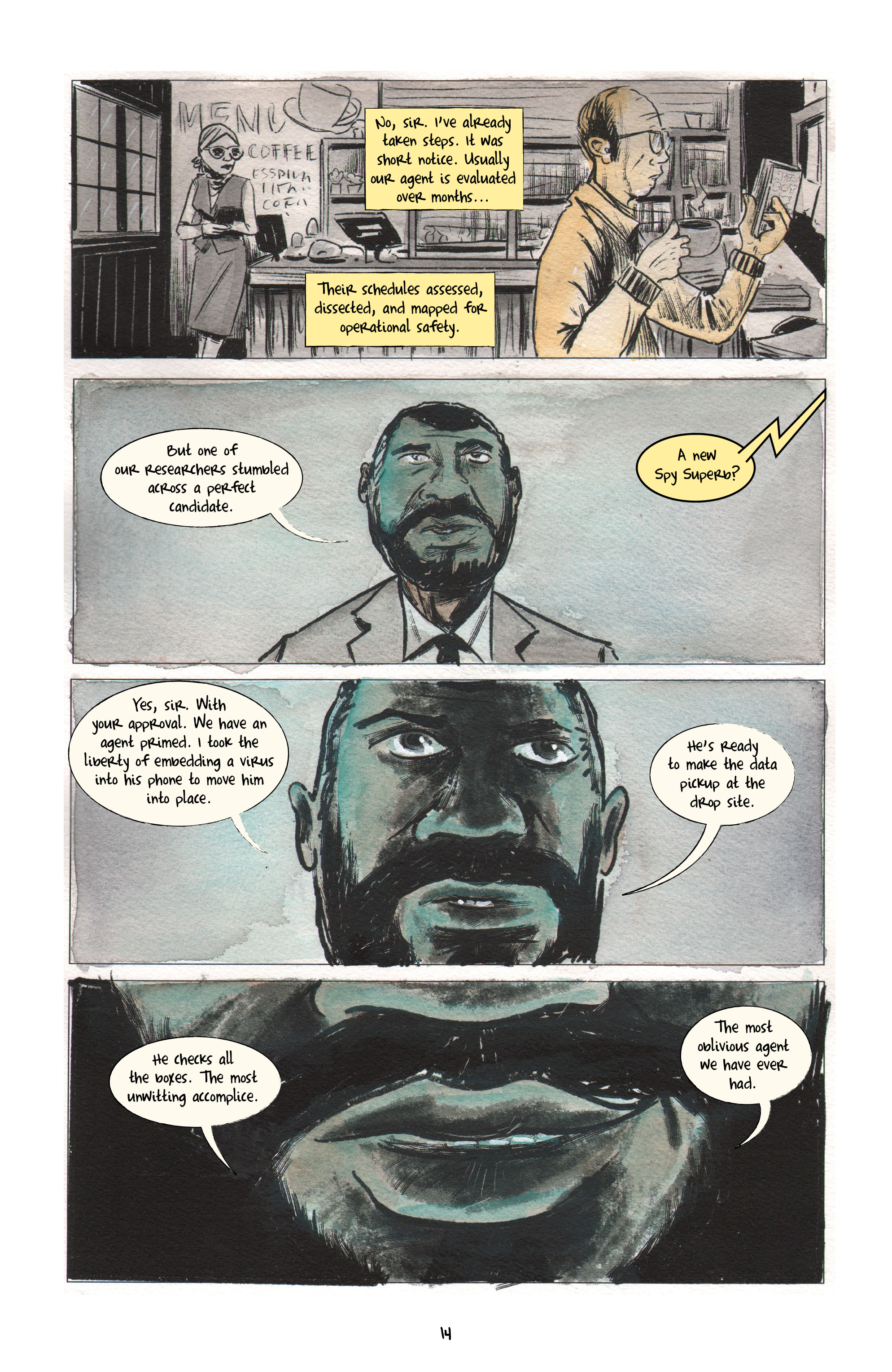 Read online Spy Superb comic -  Issue #1 - 17