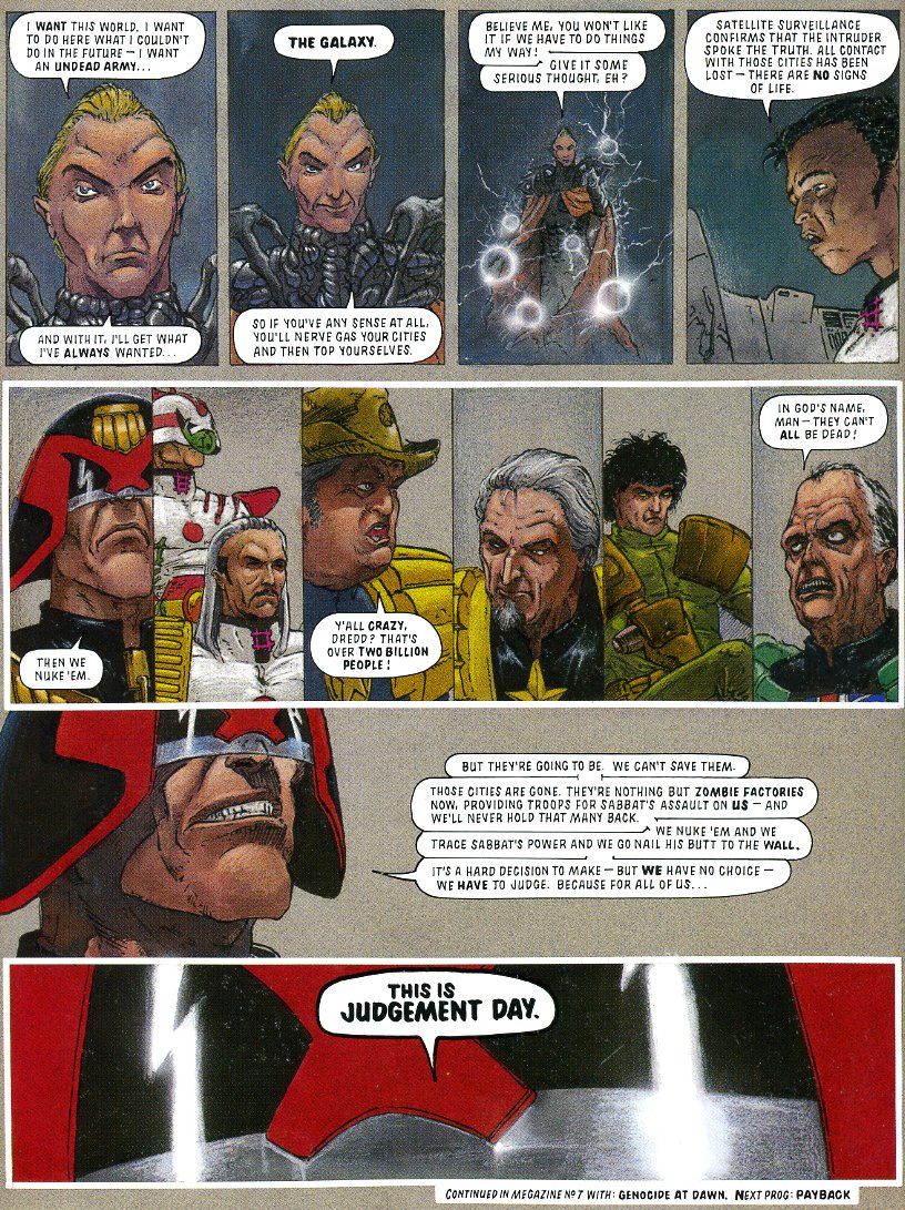 Read online Judge Dredd: Judgement Day comic -  Issue # TPB (Part 1) - 86