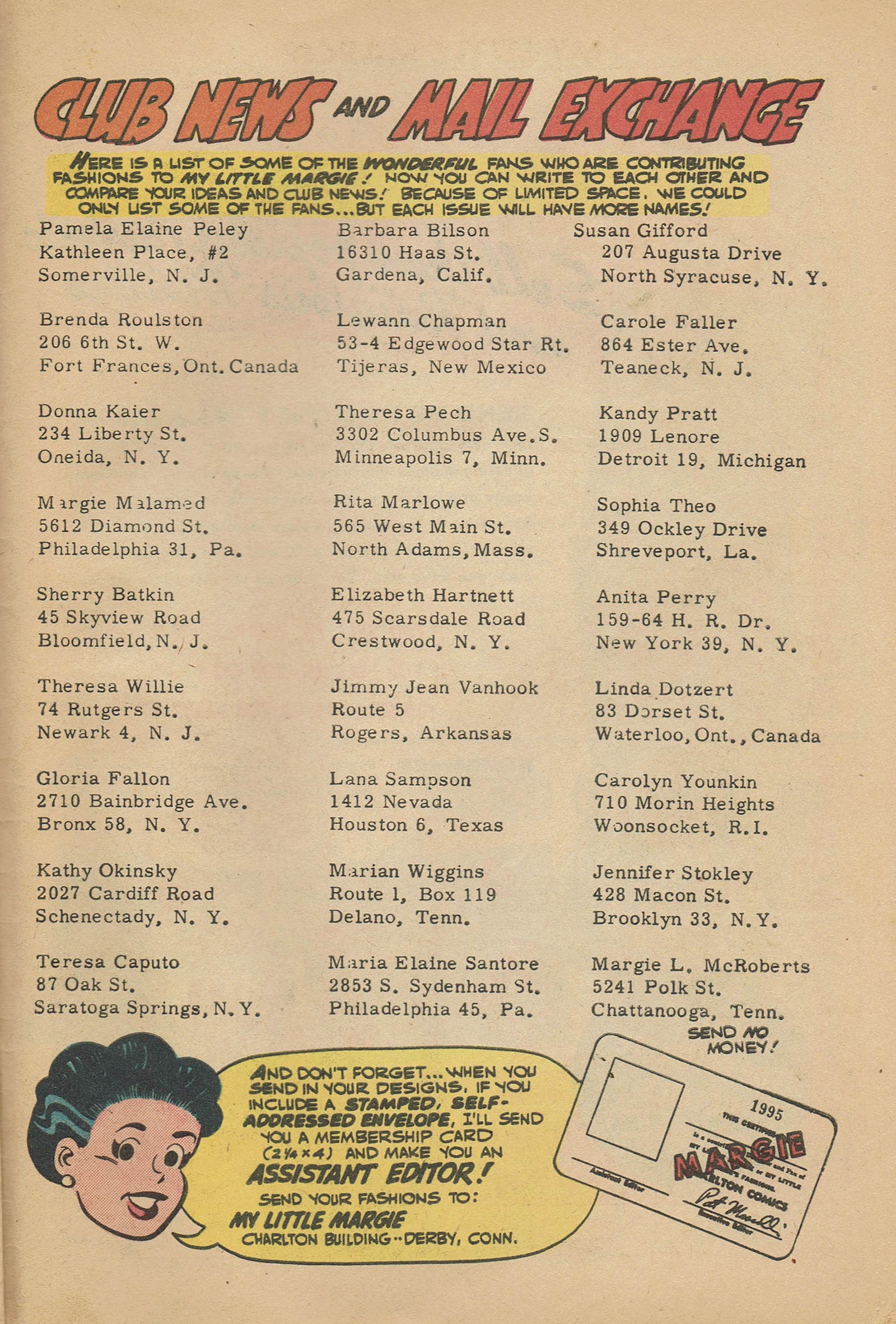 Read online My Little Margie (1954) comic -  Issue #31 - 33