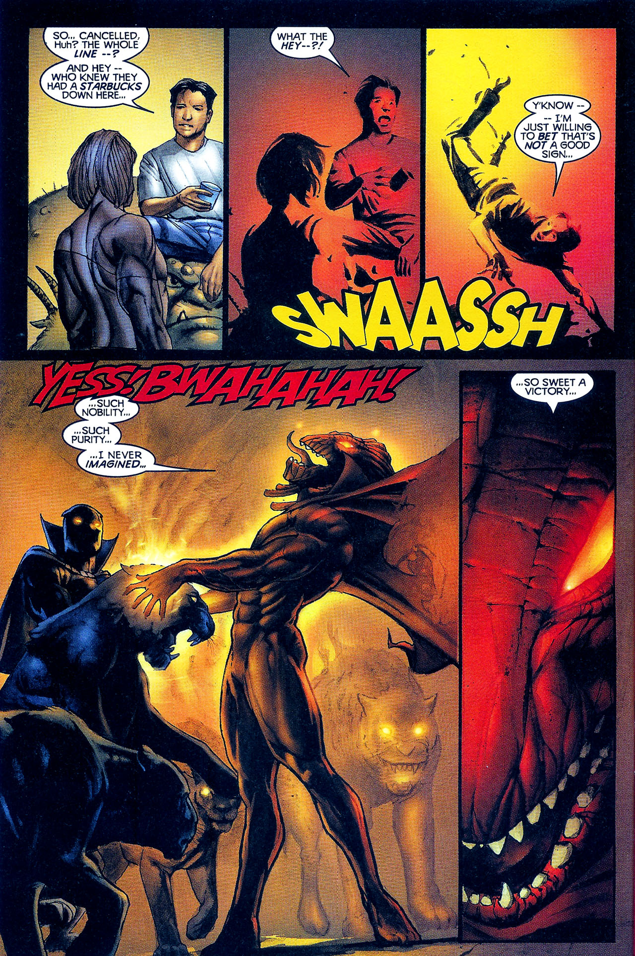 Read online Black Panther (1998) comic -  Issue #5 - 19