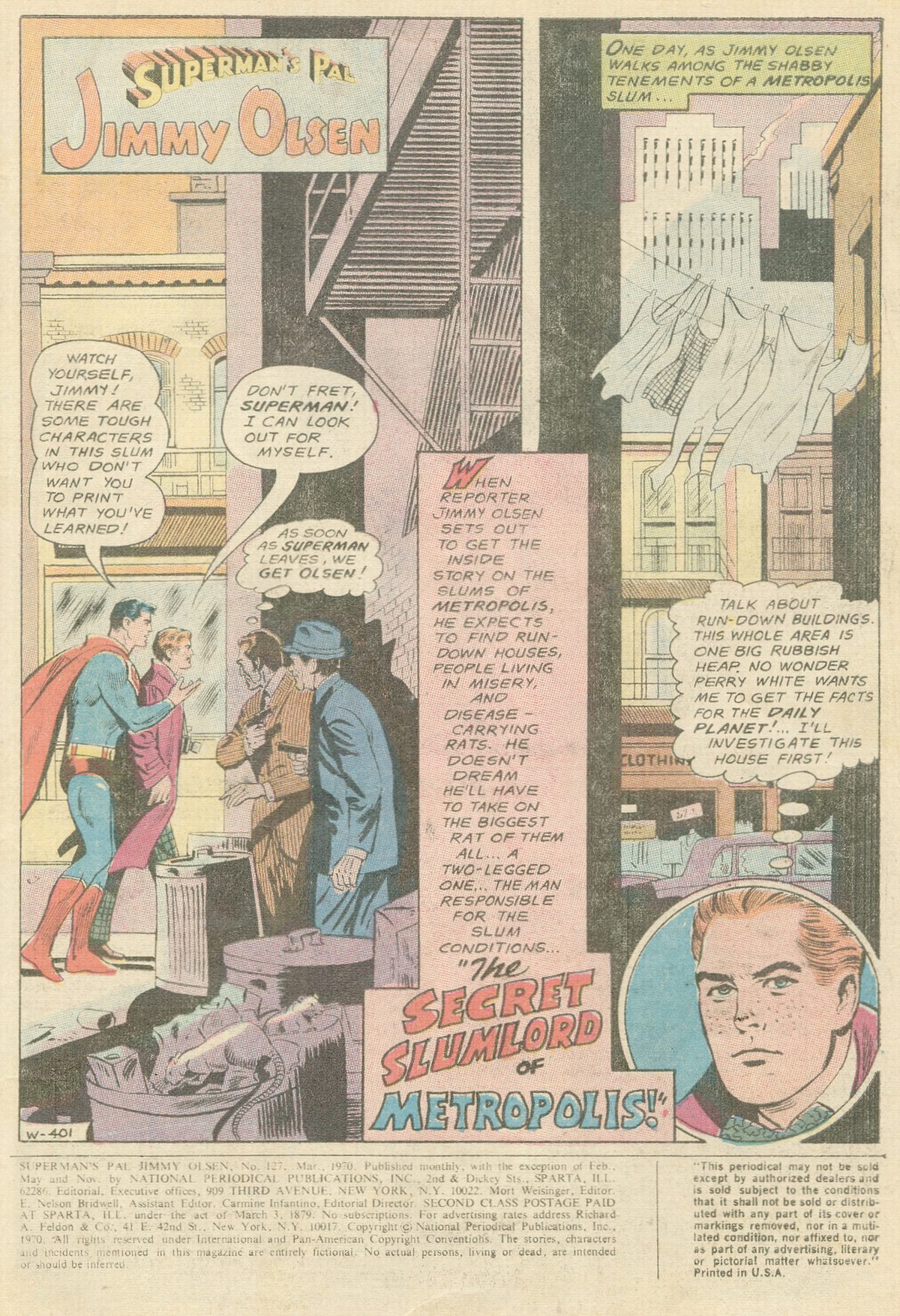 Read online Superman's Pal Jimmy Olsen comic -  Issue #127 - 3