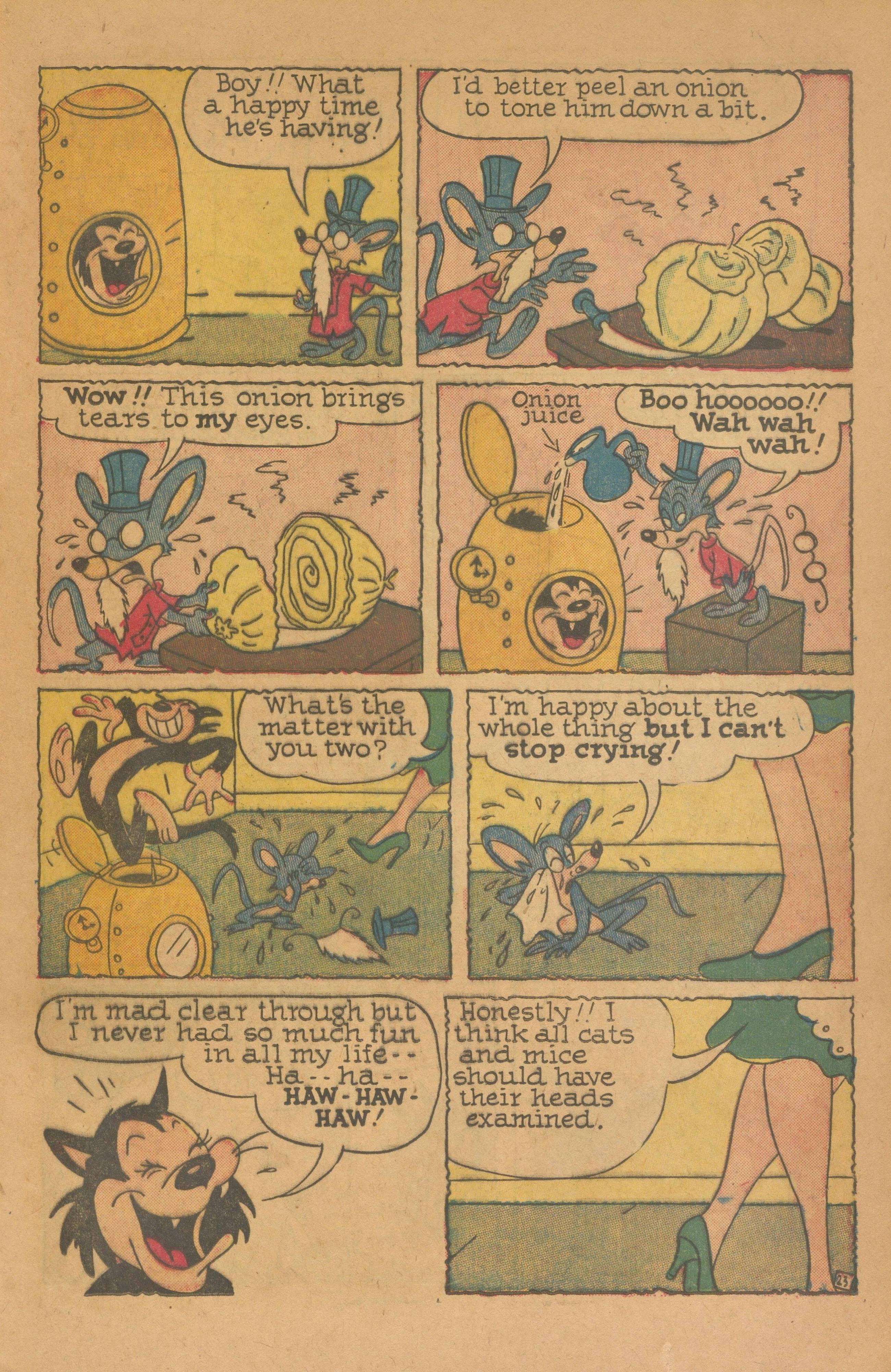Read online Paul Terry's Mighty Mouse Comics comic -  Issue #70 - 25
