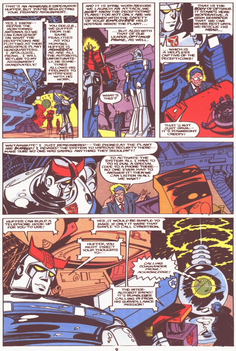 Read online The Transformers (UK) comic -  Issue #35 - 10