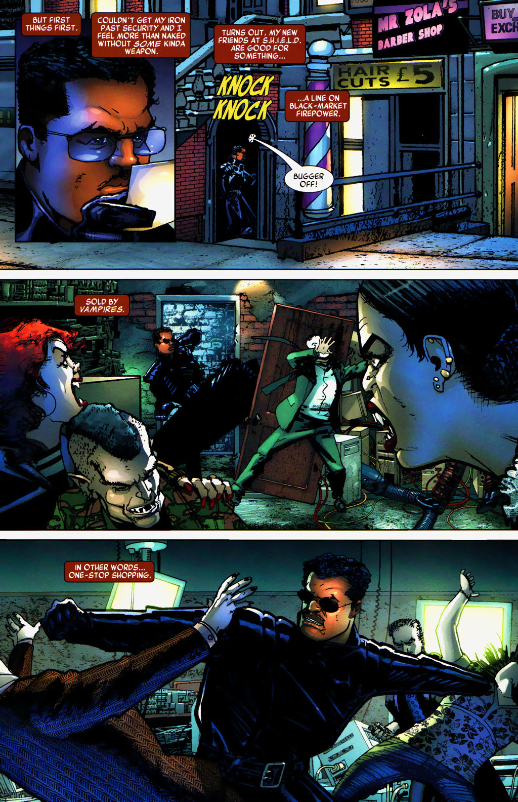 Read online Blade (2006) comic -  Issue #7 - 4