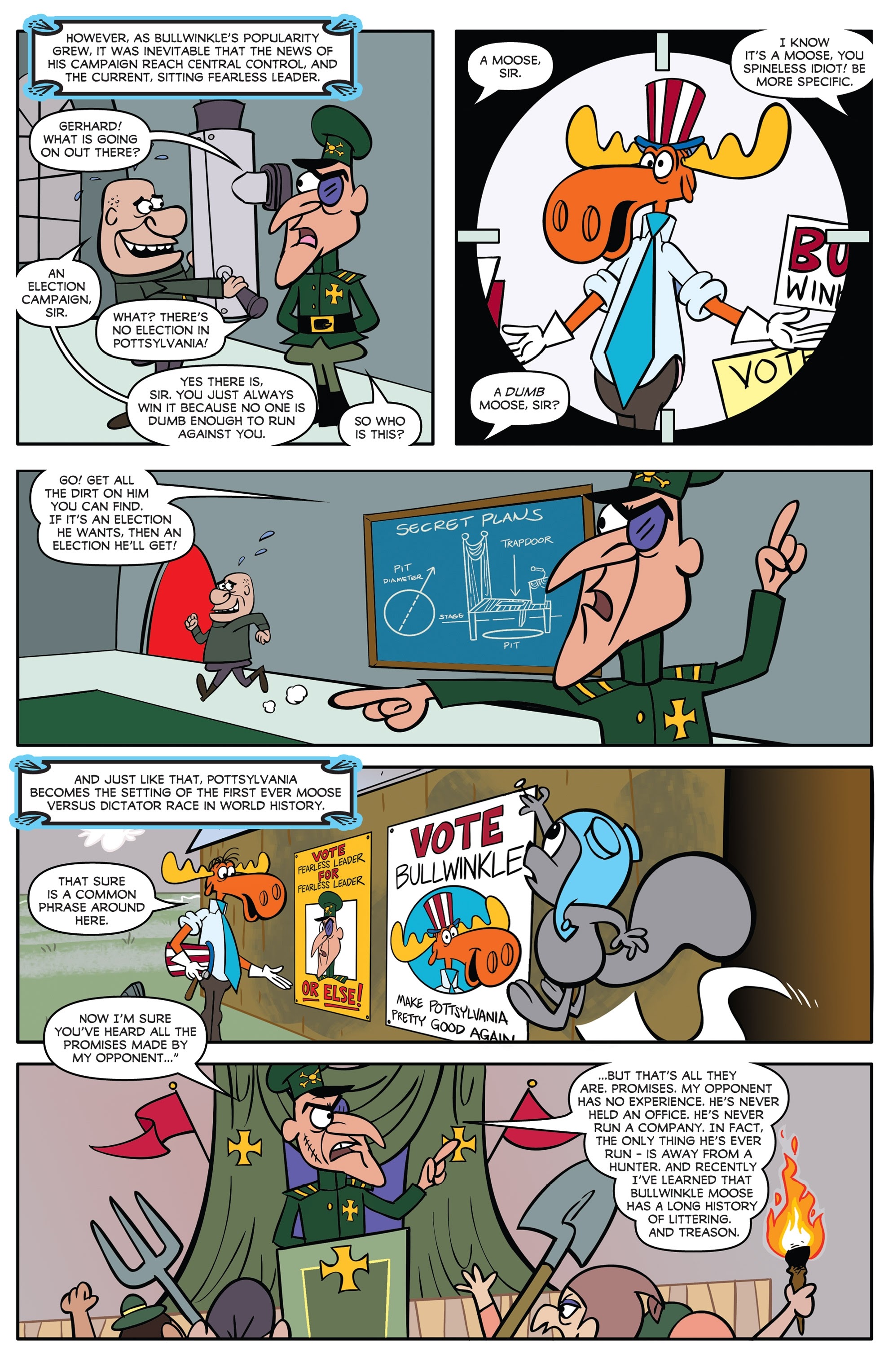 Read online The Rocky & Bullwinkle Show comic -  Issue #1 - 7
