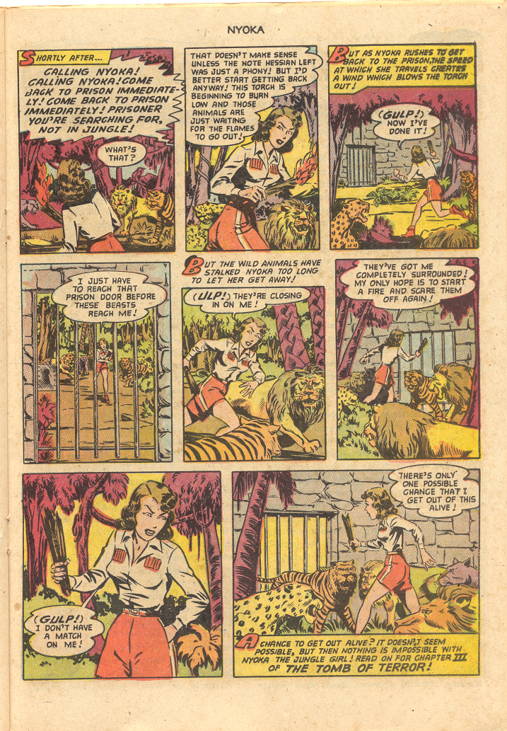 Read online Nyoka the Jungle Girl (1945) comic -  Issue #74 - 21