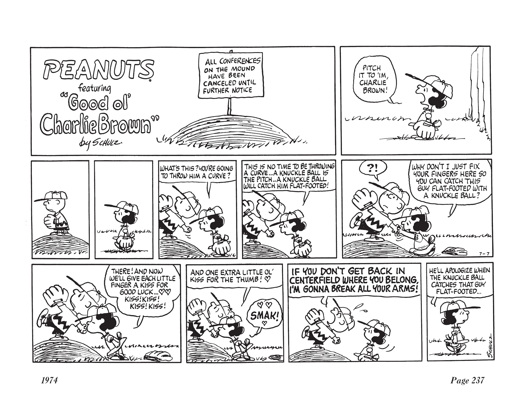 Read online The Complete Peanuts comic -  Issue # TPB 12 - 251