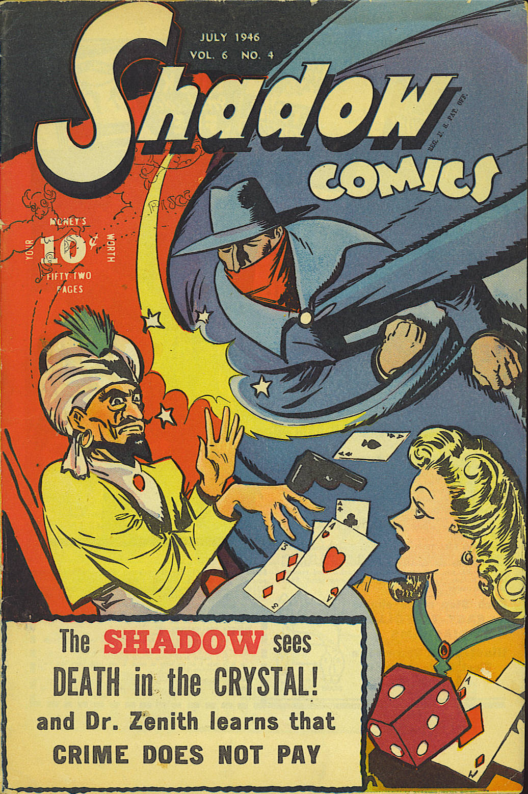 Read online Shadow Comics comic -  Issue #64 - 1