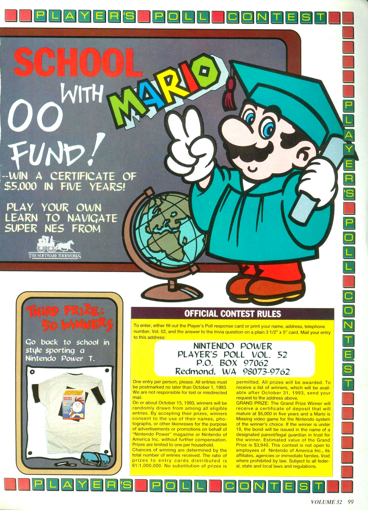 Read online Nintendo Power comic -  Issue #52 - 103