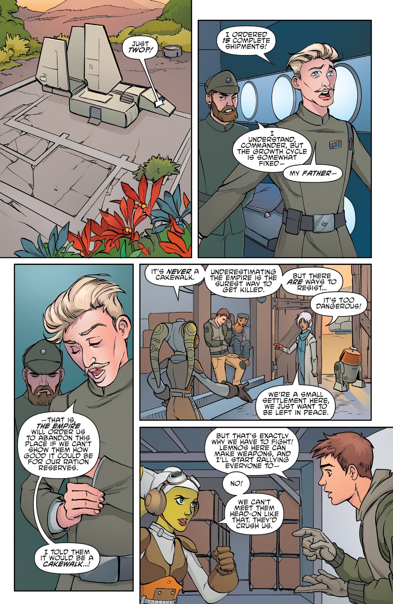 Read online Star Wars Forces of Destiny-Hera comic -  Issue # Full - 10