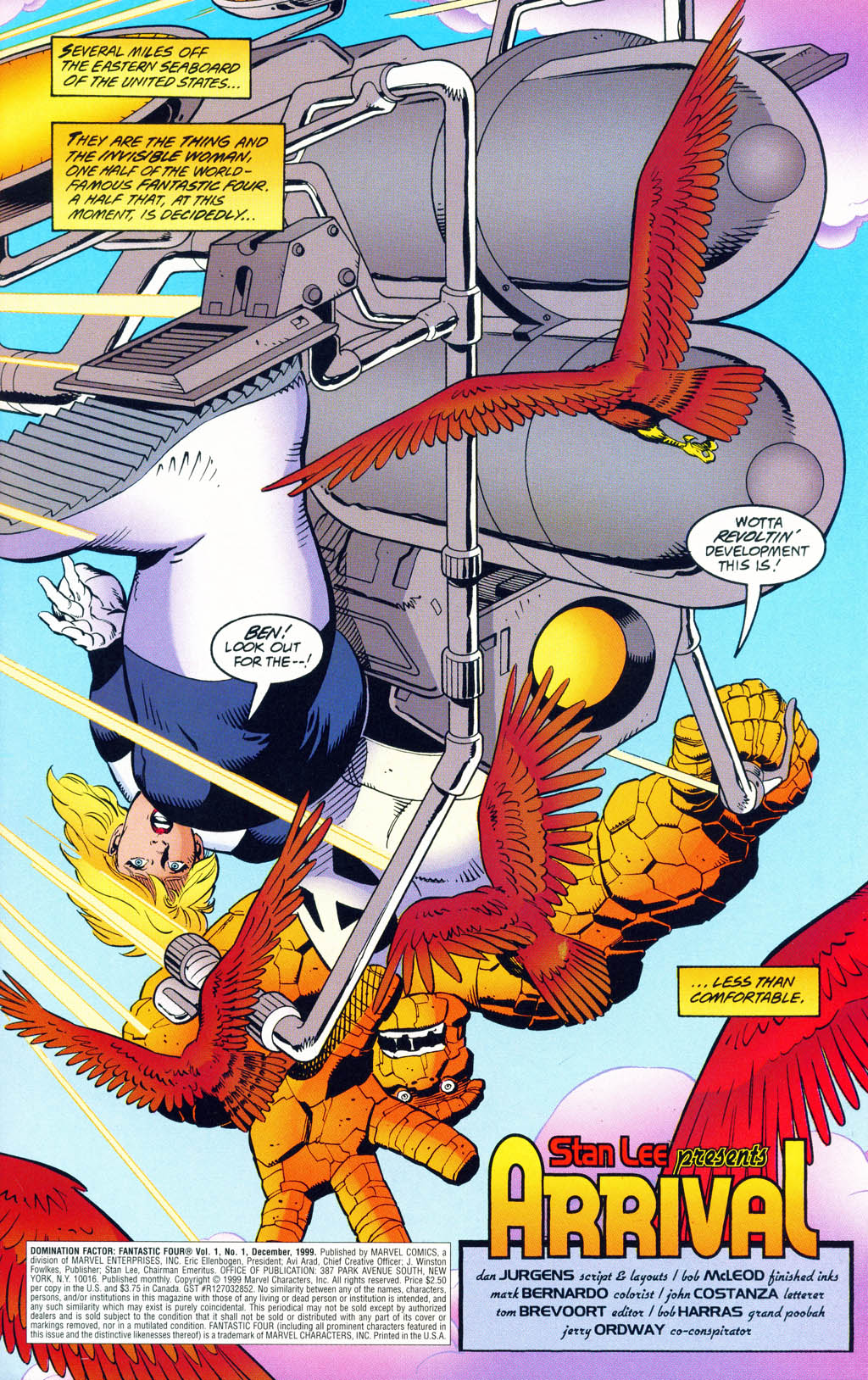 Read online Domination Factor: Fantastic Four comic -  Issue #1 - 2