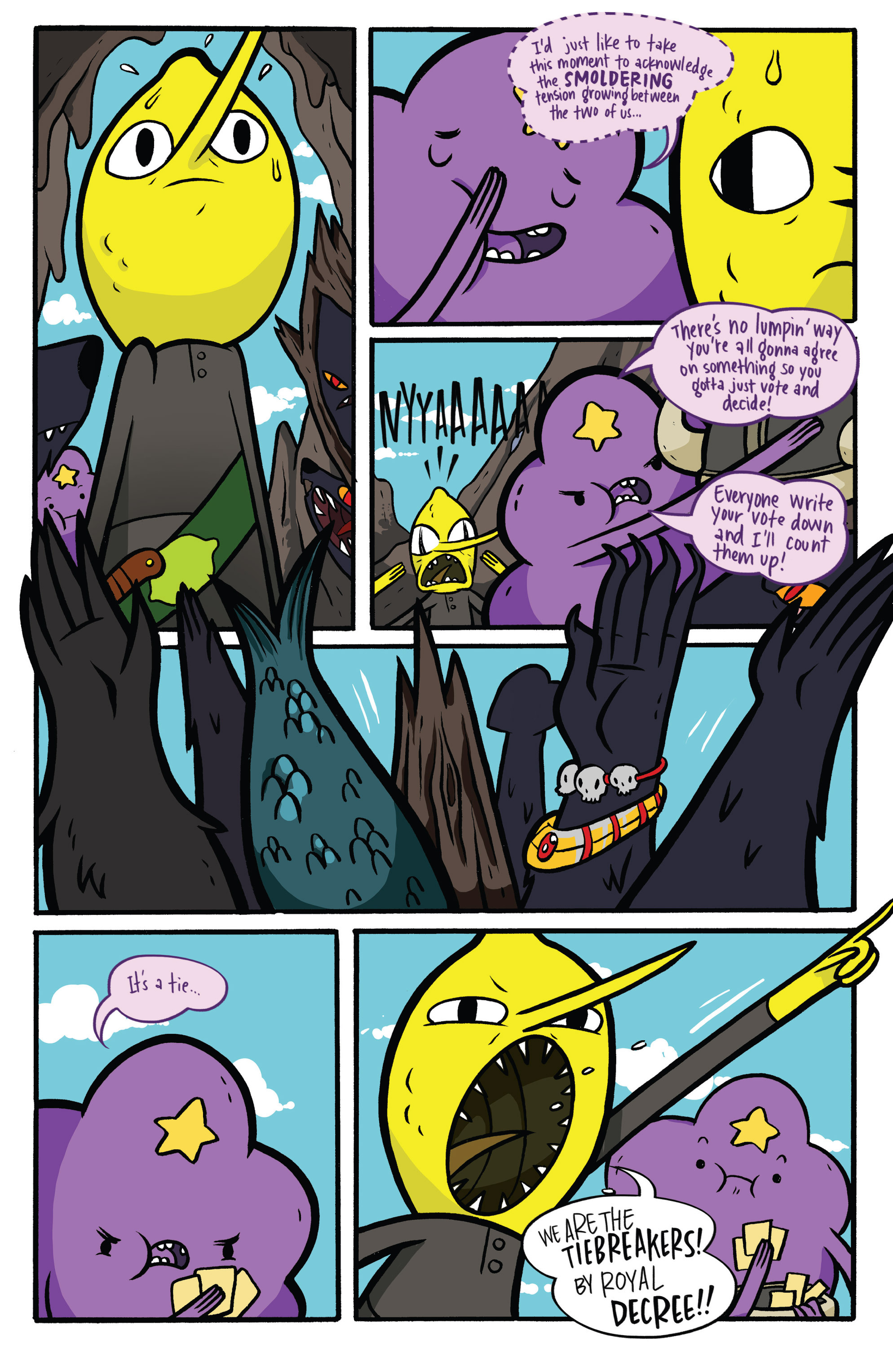 Read online Adventure Time: Candy Capers comic -  Issue #3 - 24