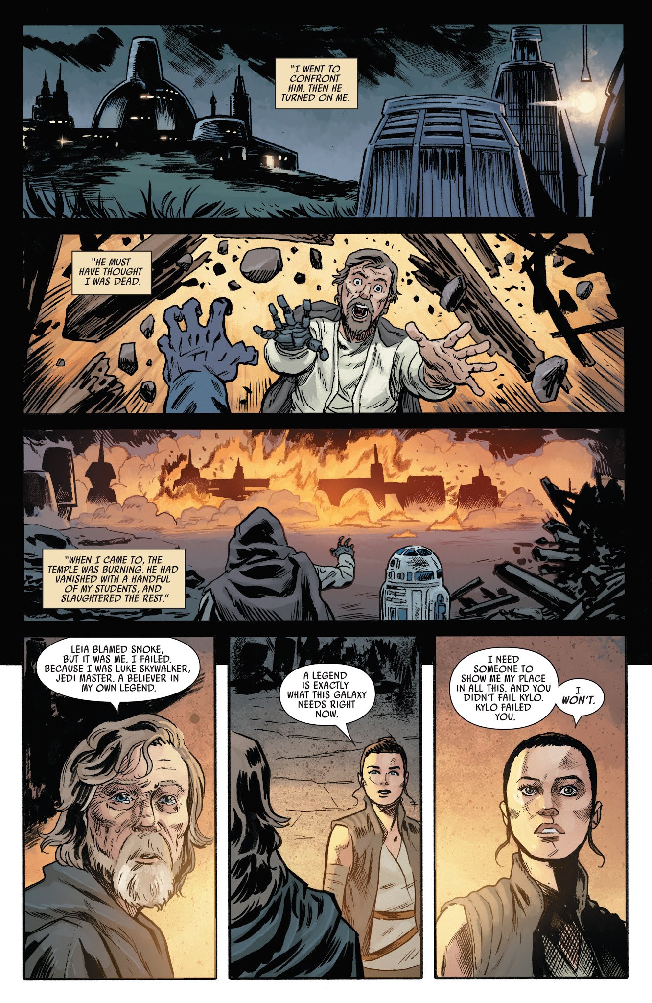 Read online Star Wars: The Last Jedi Adaptation comic -  Issue #3 - 10