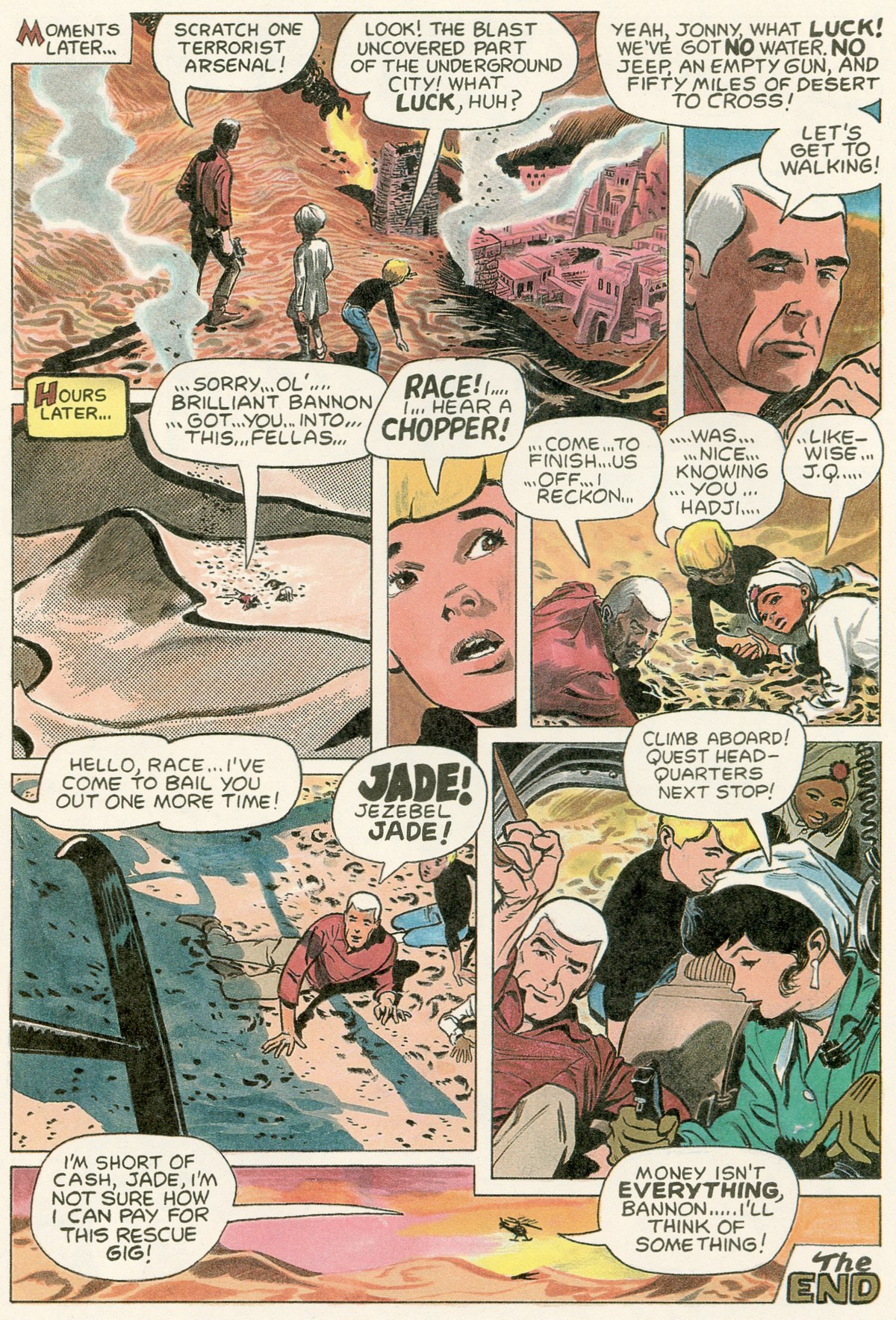 Read online Jonny Quest comic -  Issue #1 - 14