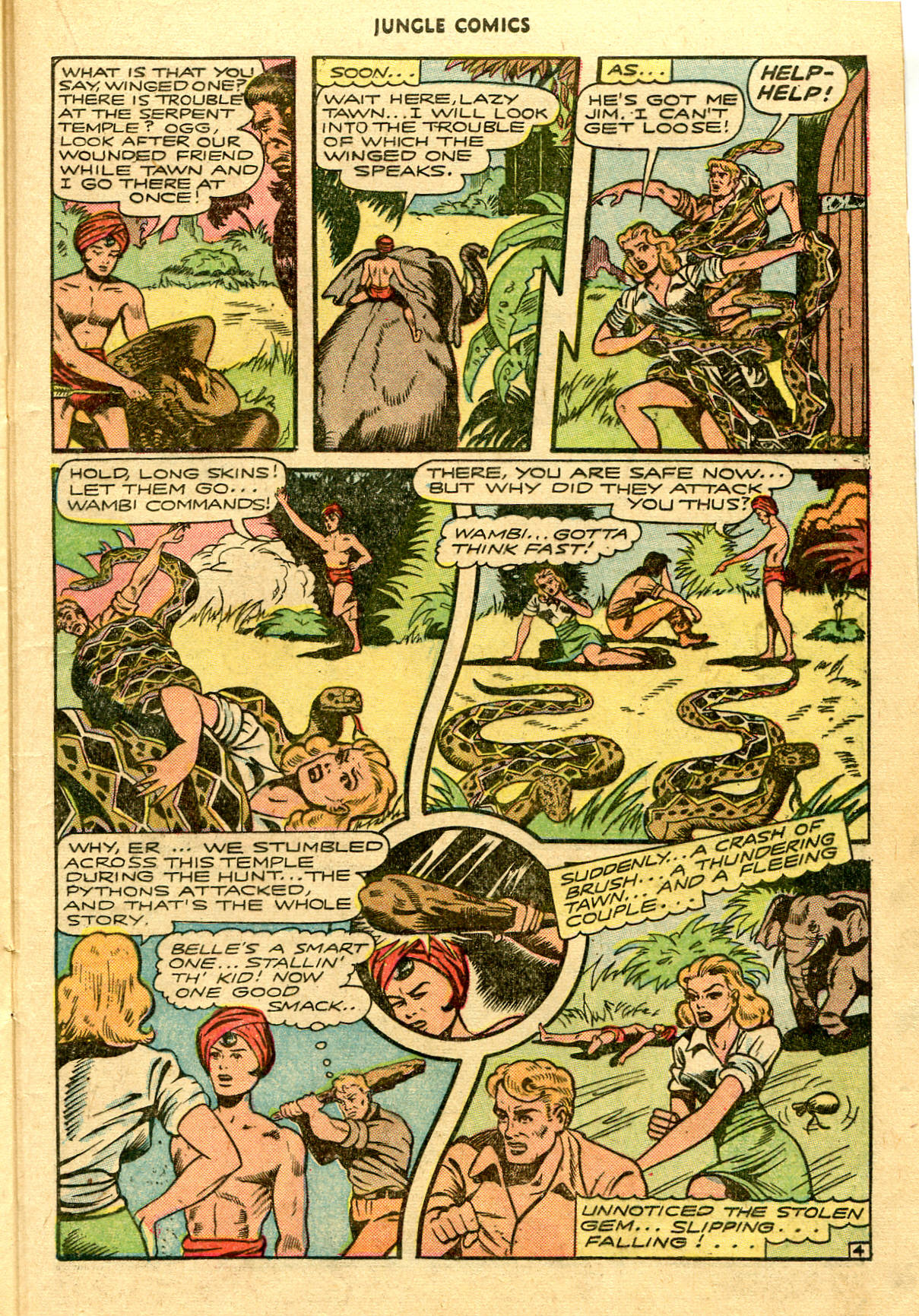 Read online Jungle Comics comic -  Issue #84 - 32