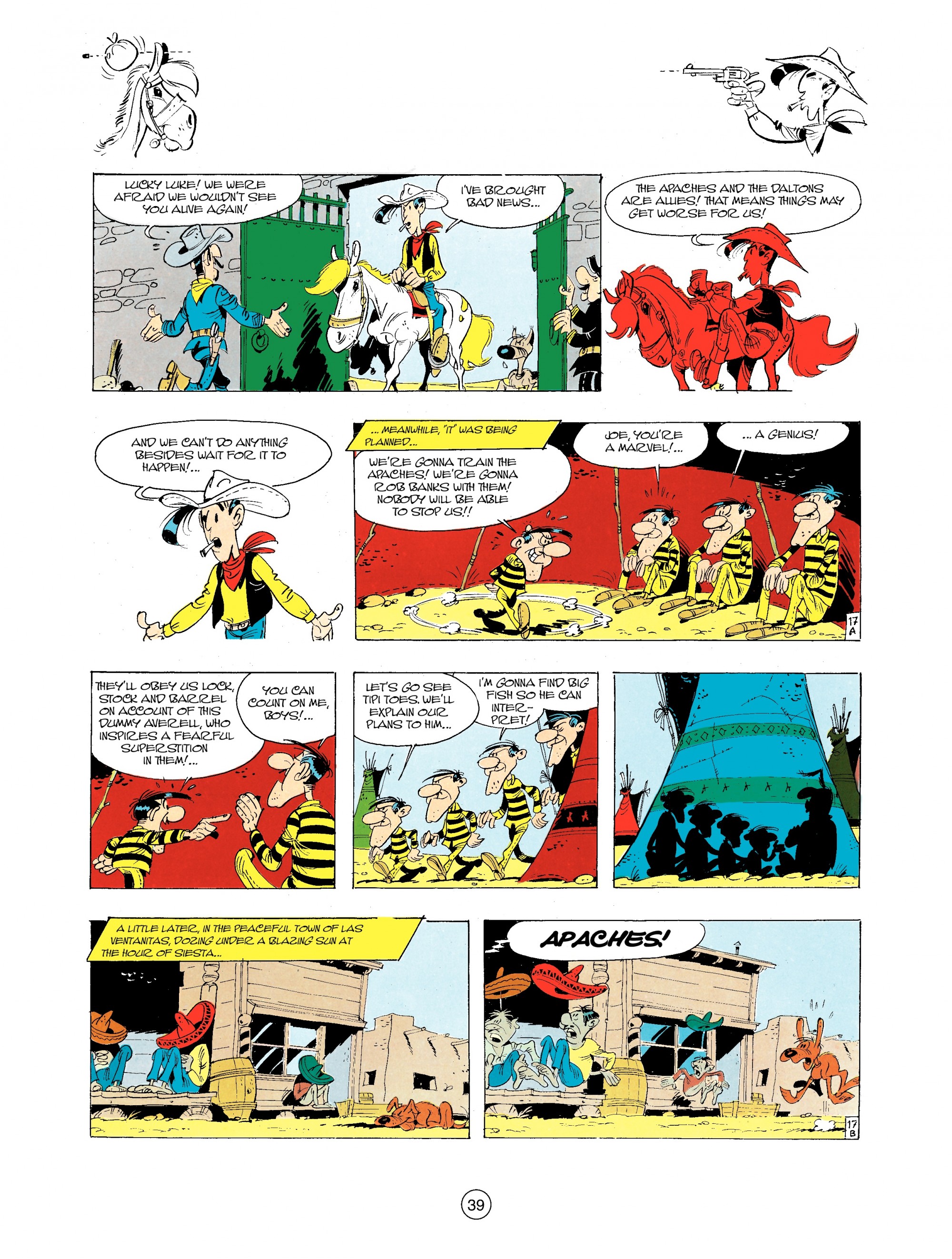 Read online A Lucky Luke Adventure comic -  Issue #34 - 39