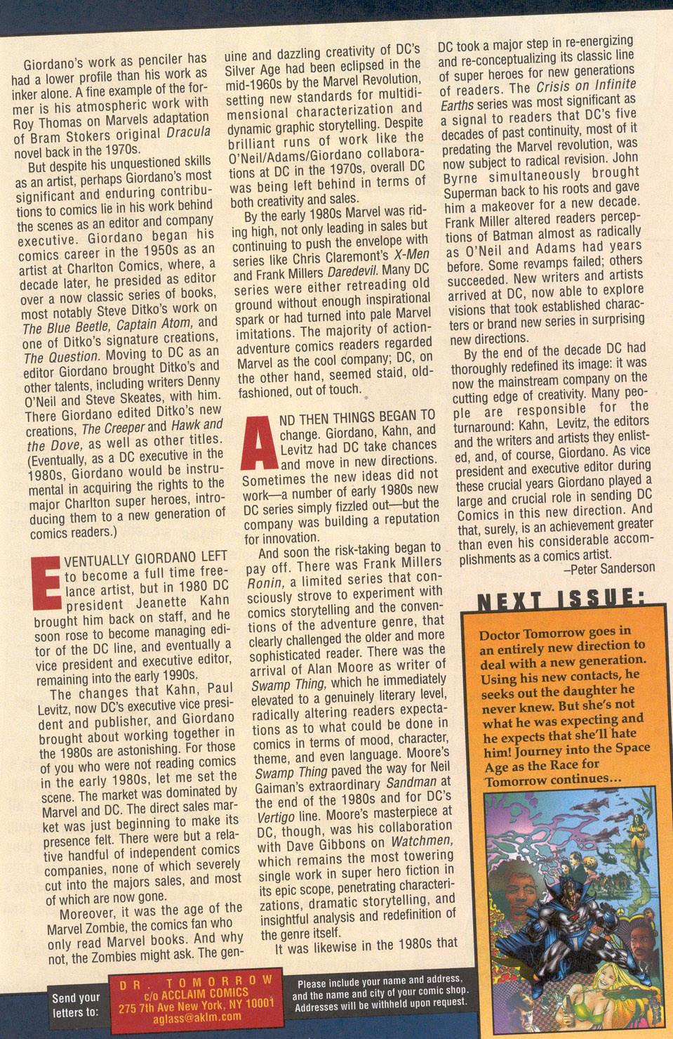 Read online Doctor Tomorrow comic -  Issue #6 - 24