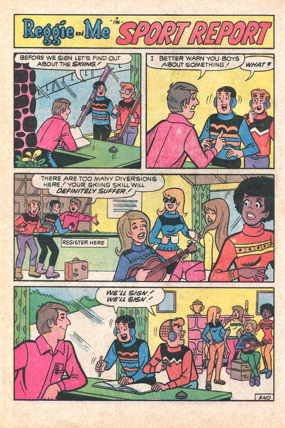 Read online Reggie and Me (1966) comic -  Issue #69 - 8