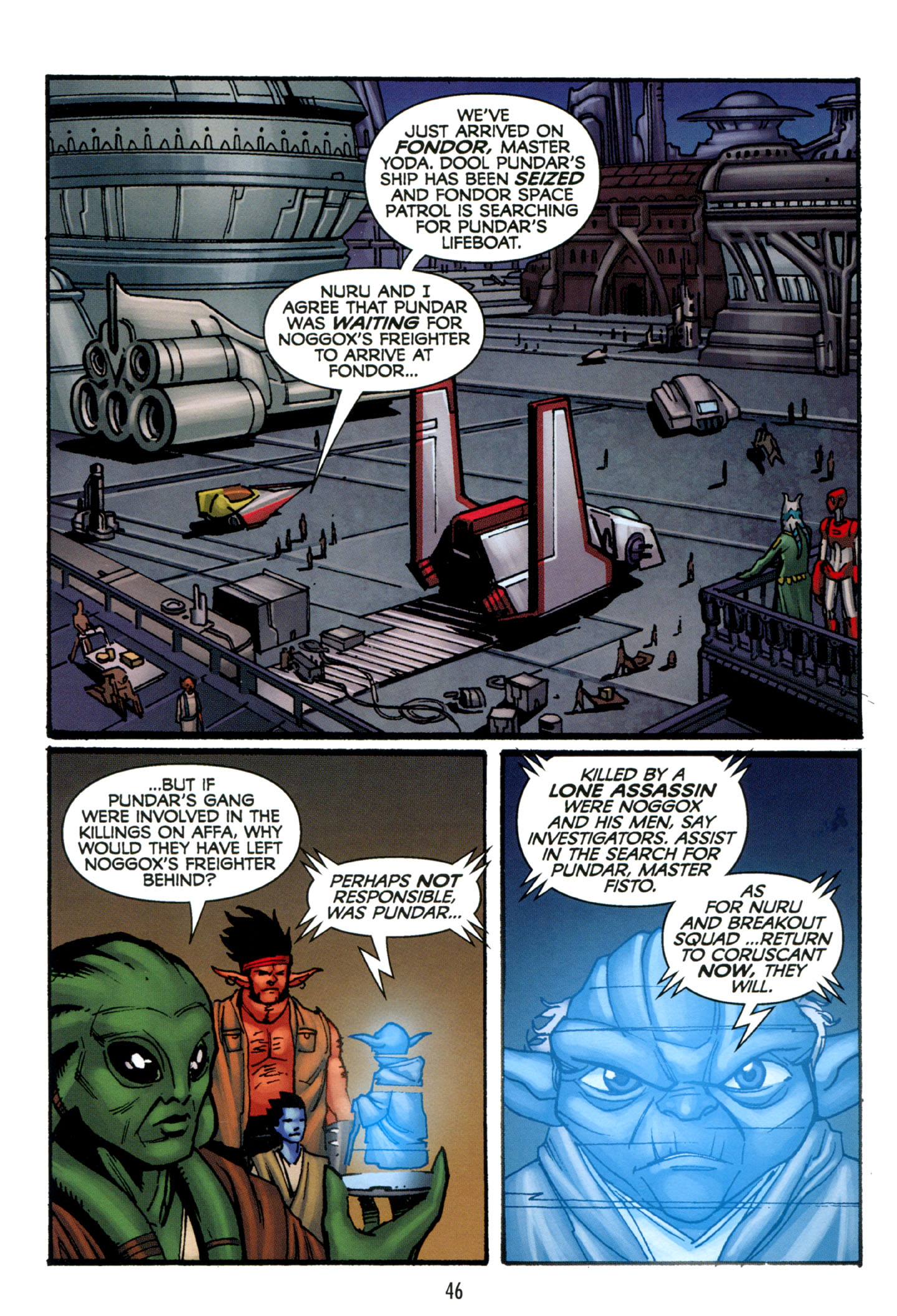 Read online Star Wars: The Clone Wars - Strange Allies comic -  Issue # Full - 47