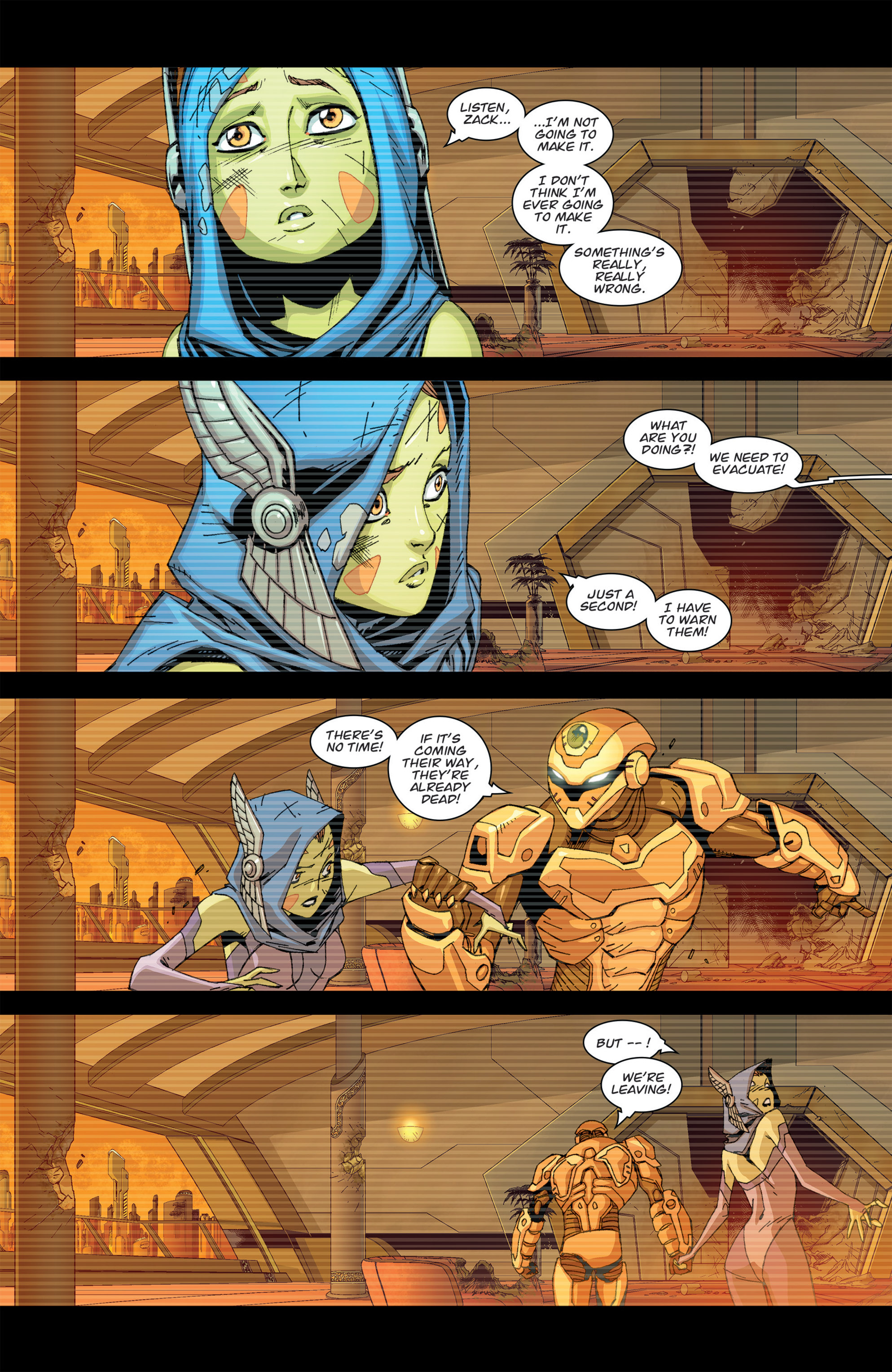 Read online Tech Jacket (2014) comic -  Issue #1 - 16
